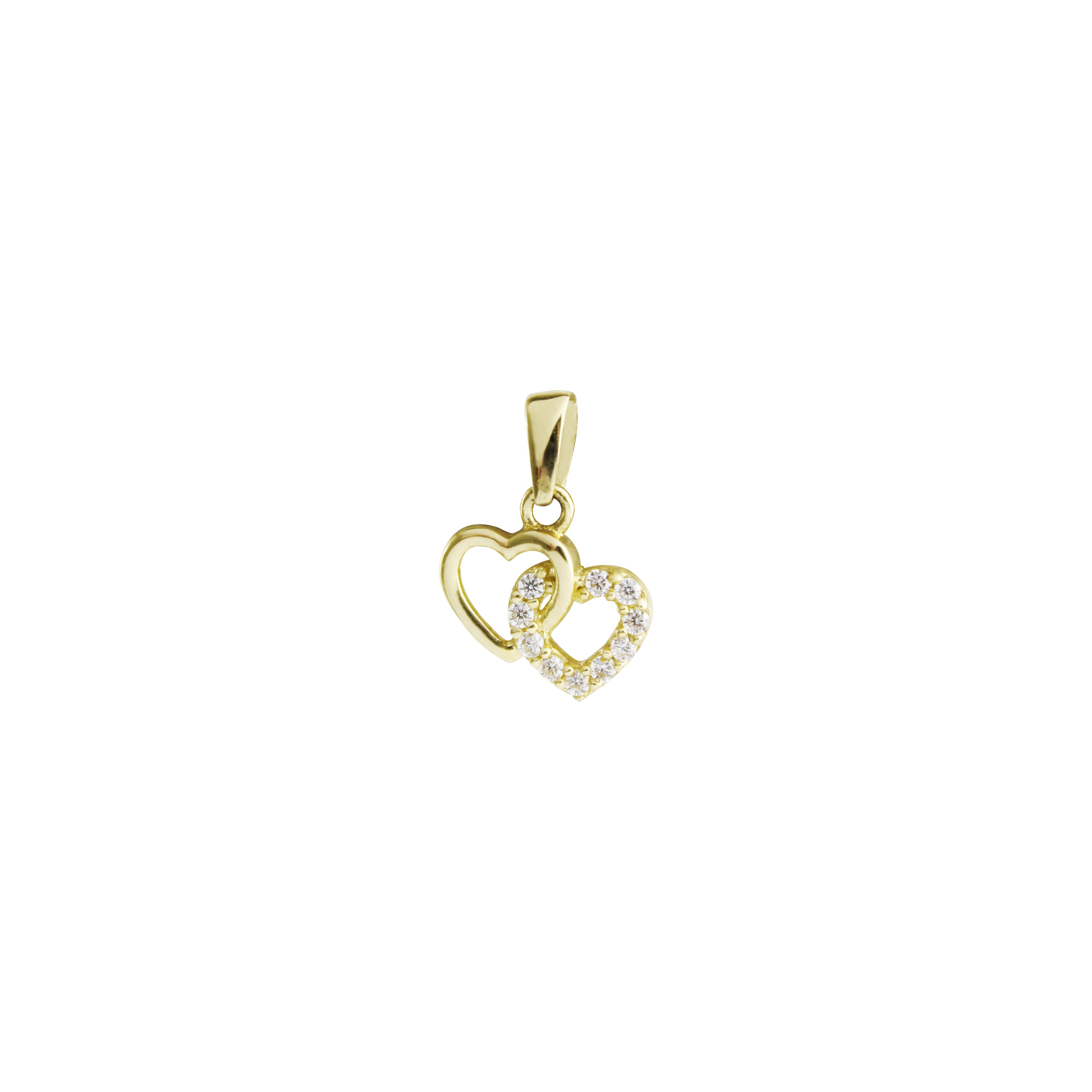 Heart to Heart Gold Penadant