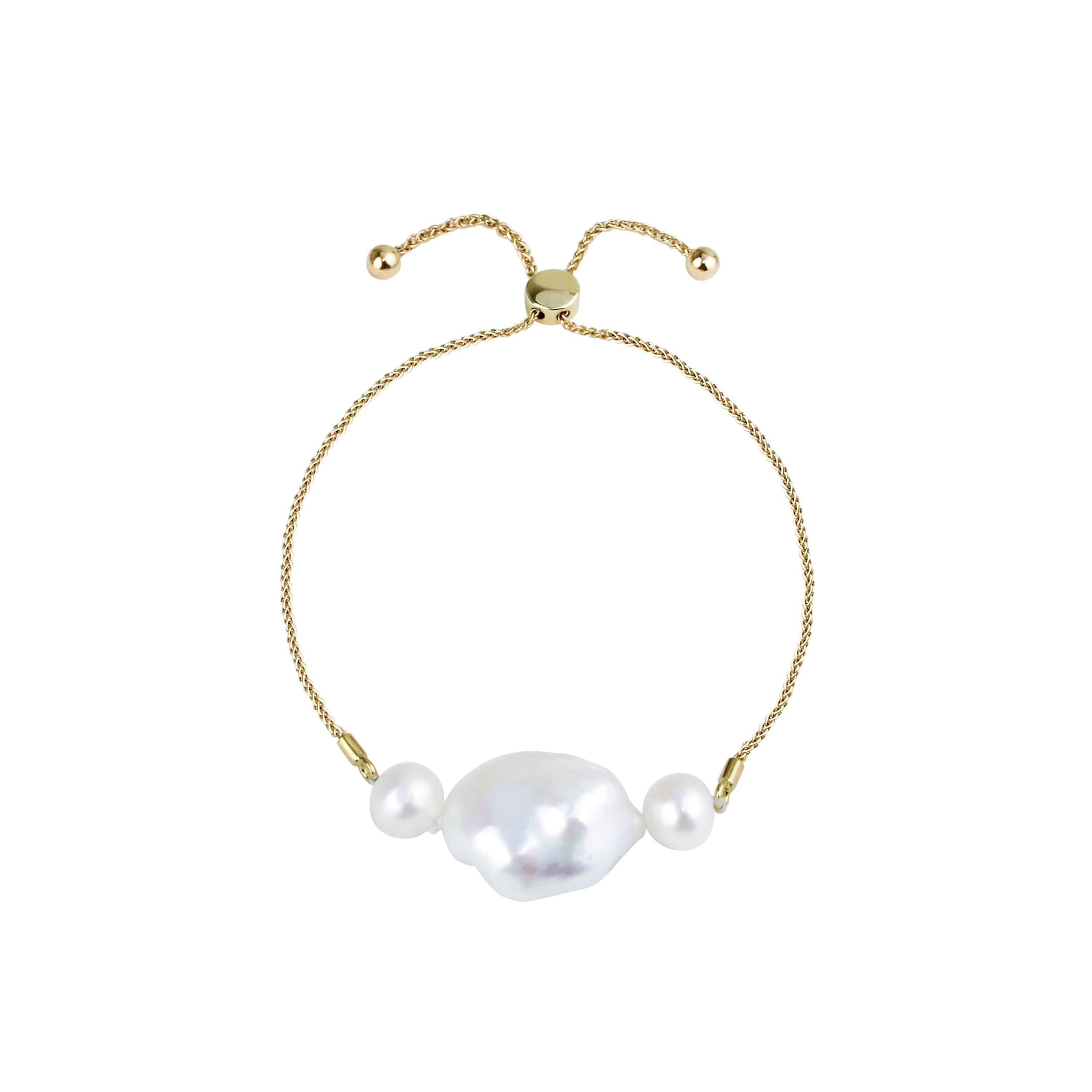 Into the Blue Pearl Bracelet