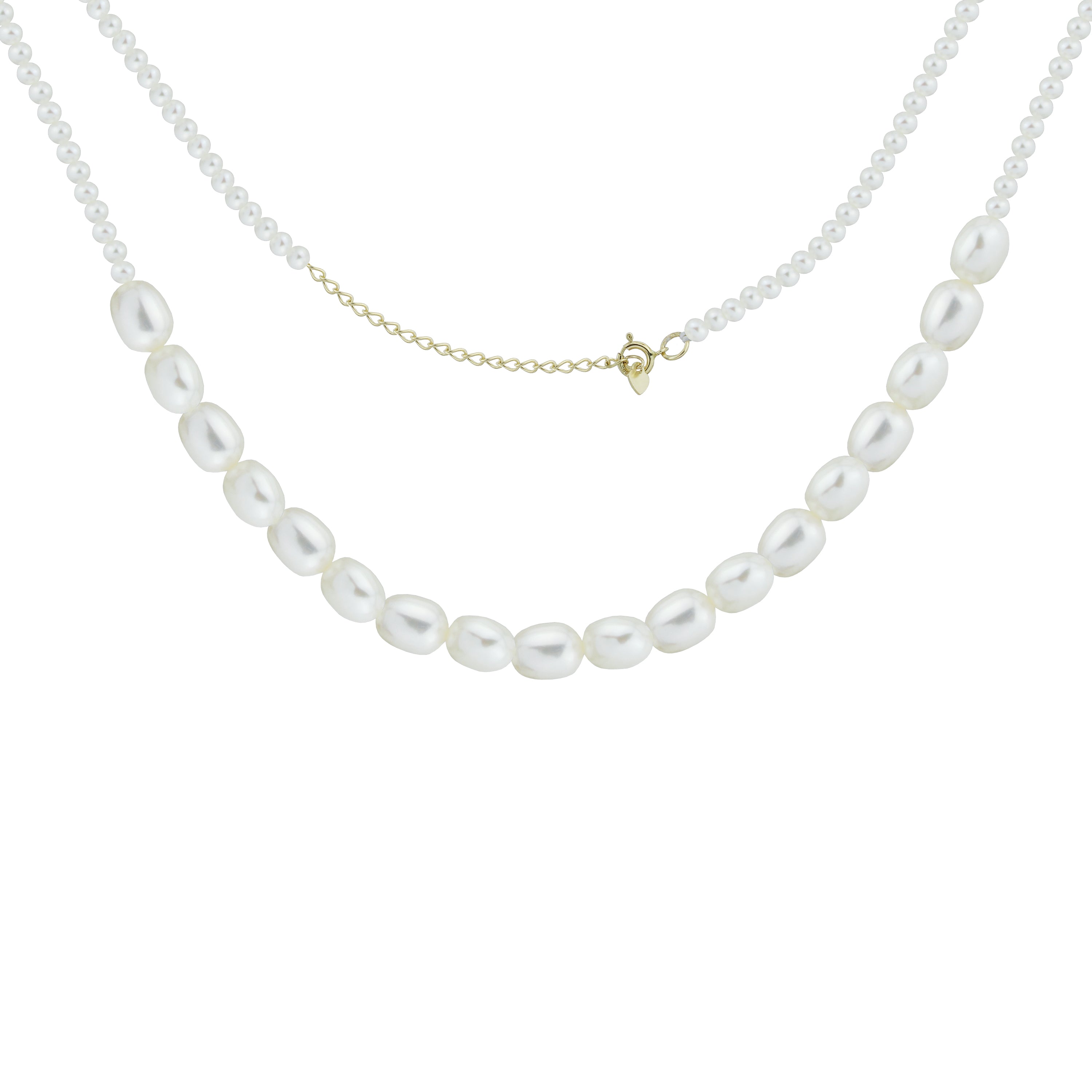 Over the Ocean Pearl Necklace