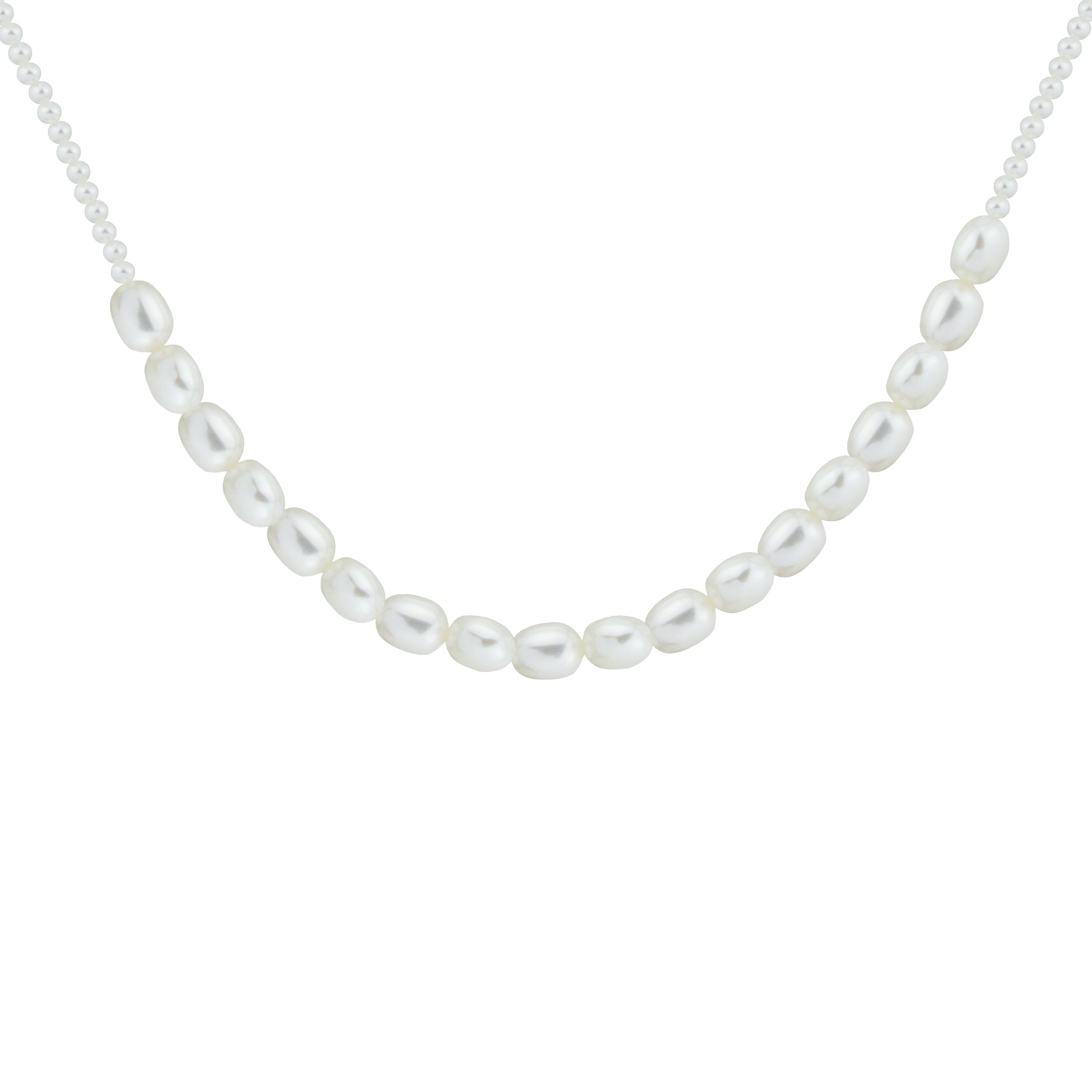 Over the Ocean Pearl Necklace