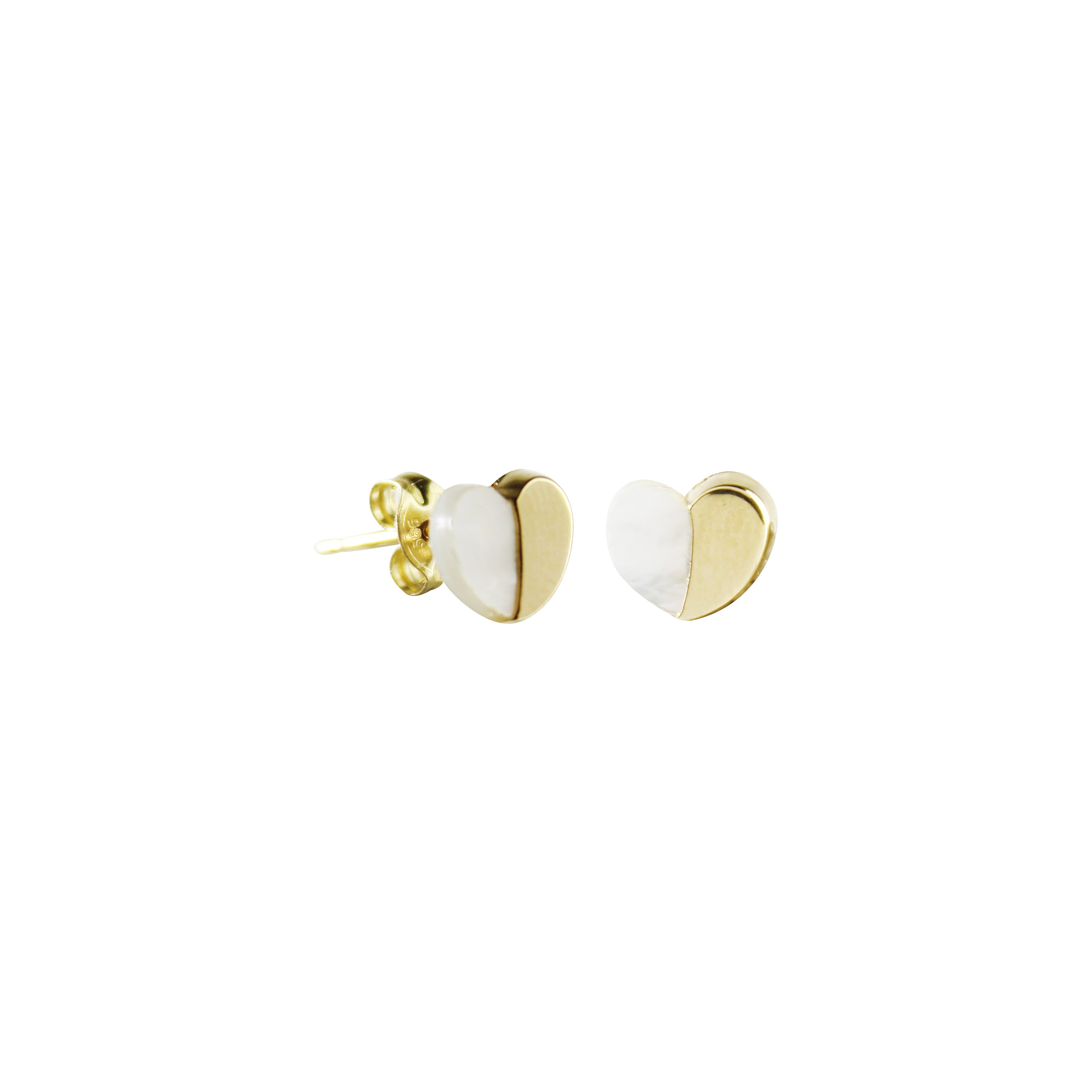 Sweetheart Gold Earrings