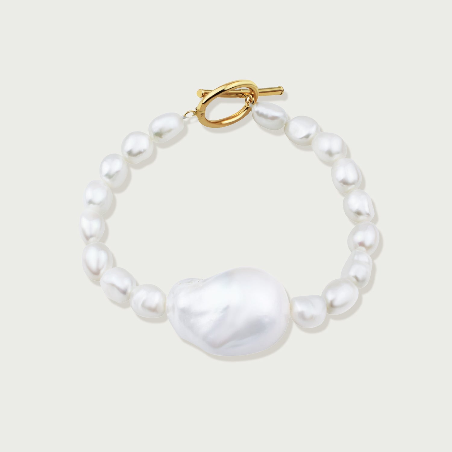 Under Ocean Skies Pearl Bracelet