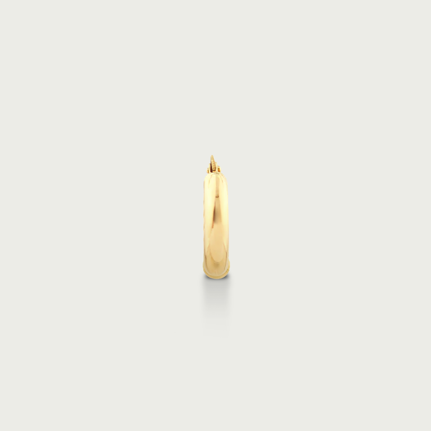 Stay on Track Gold Hoop Earrings