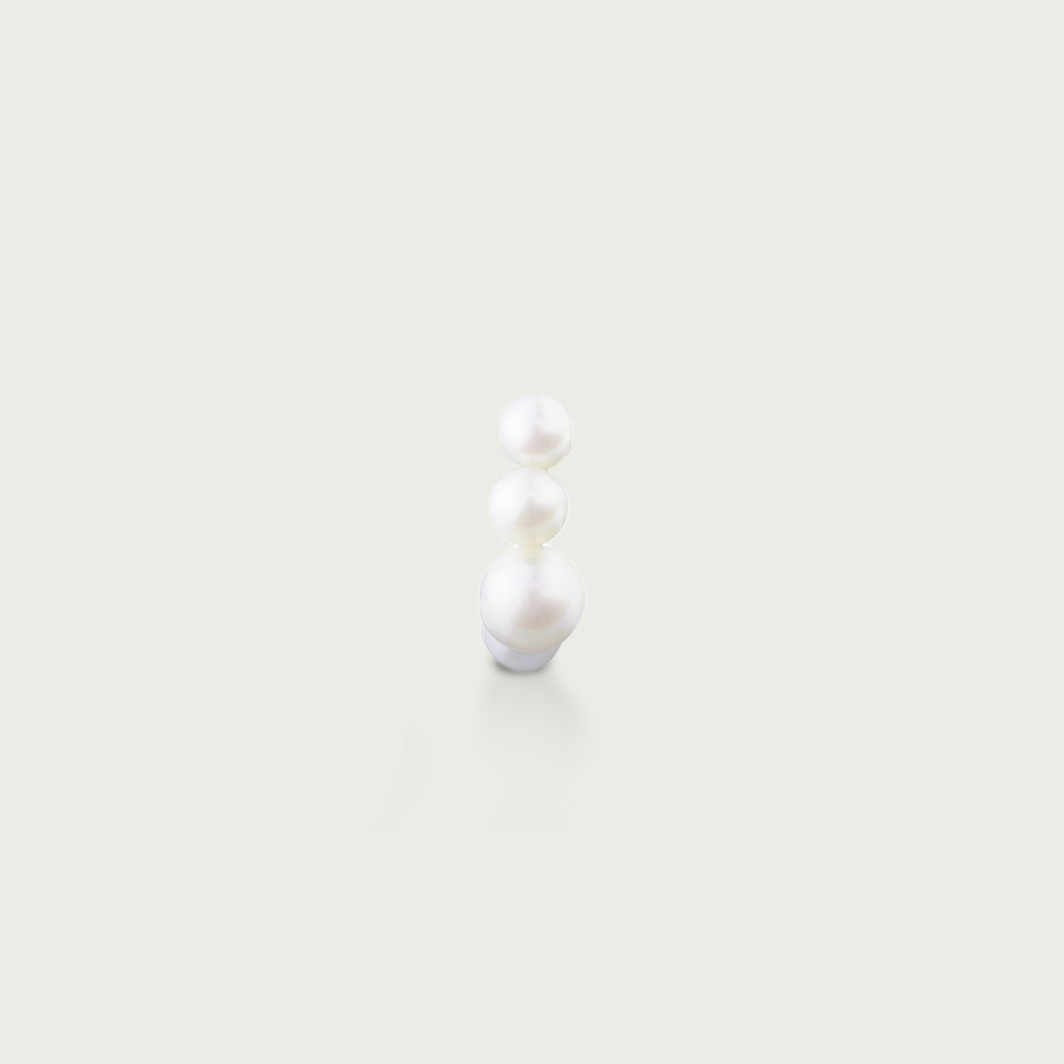 Coral Siren Pearl Hoop Earrings