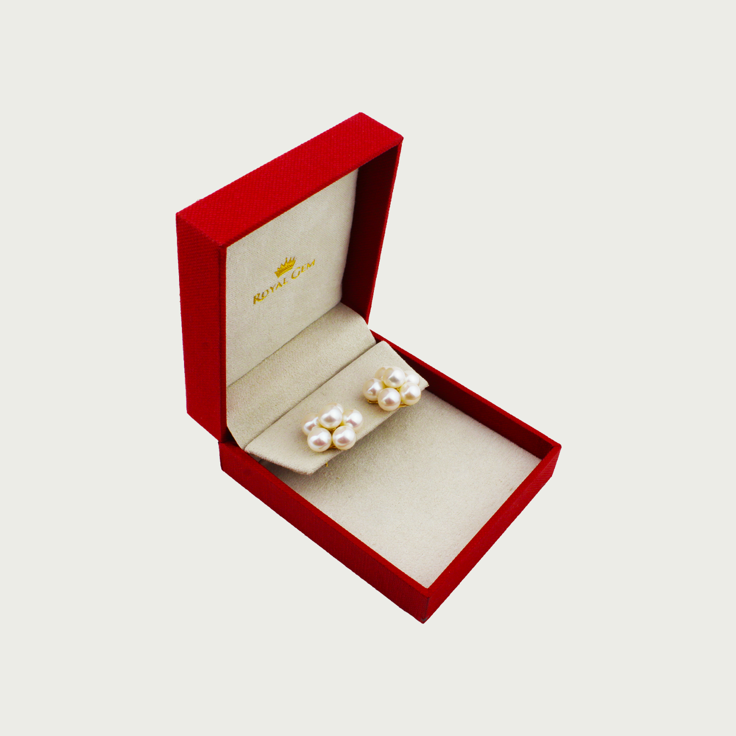 Ocean Deep Six Pearl Stud Earrings