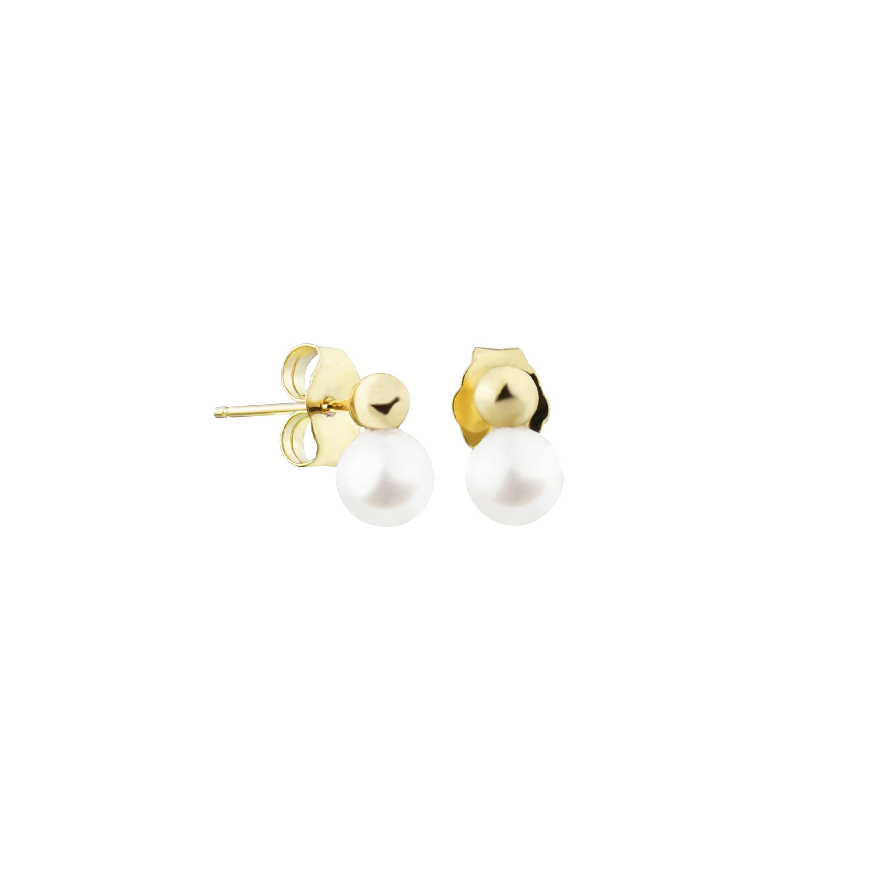 Salt in the Breeze Pearl Stud Earrings
