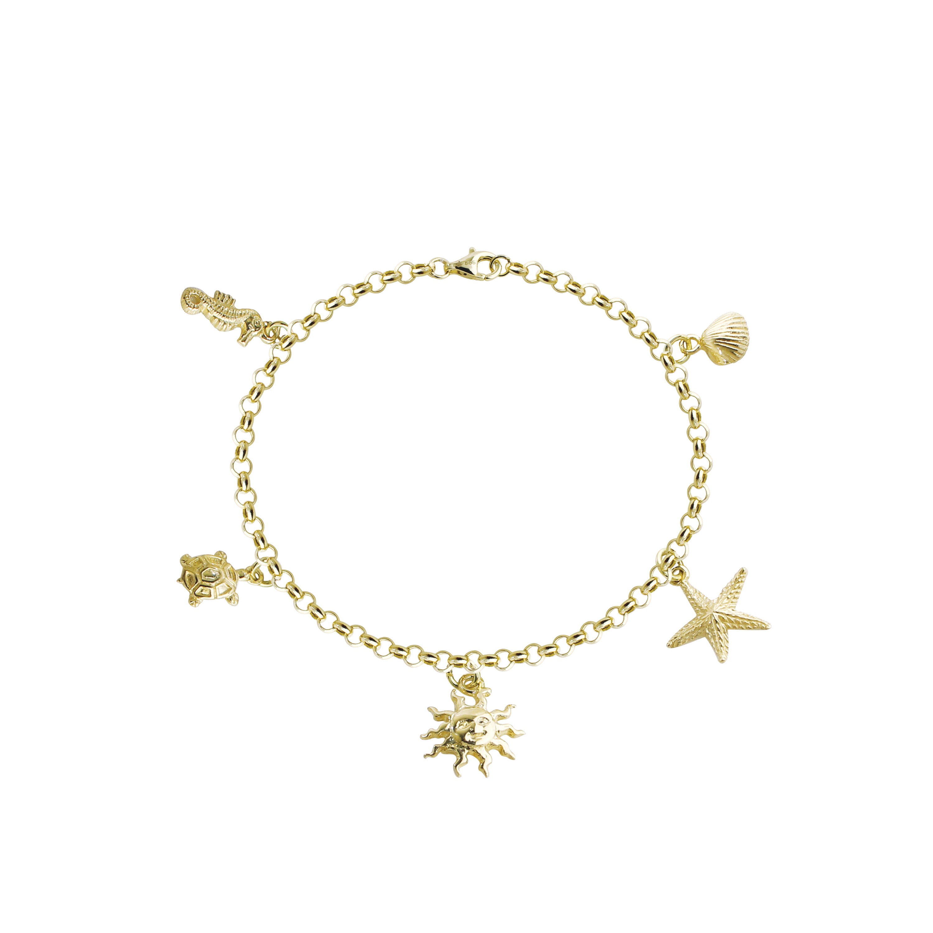 Barefoot Days Gold Bracelet