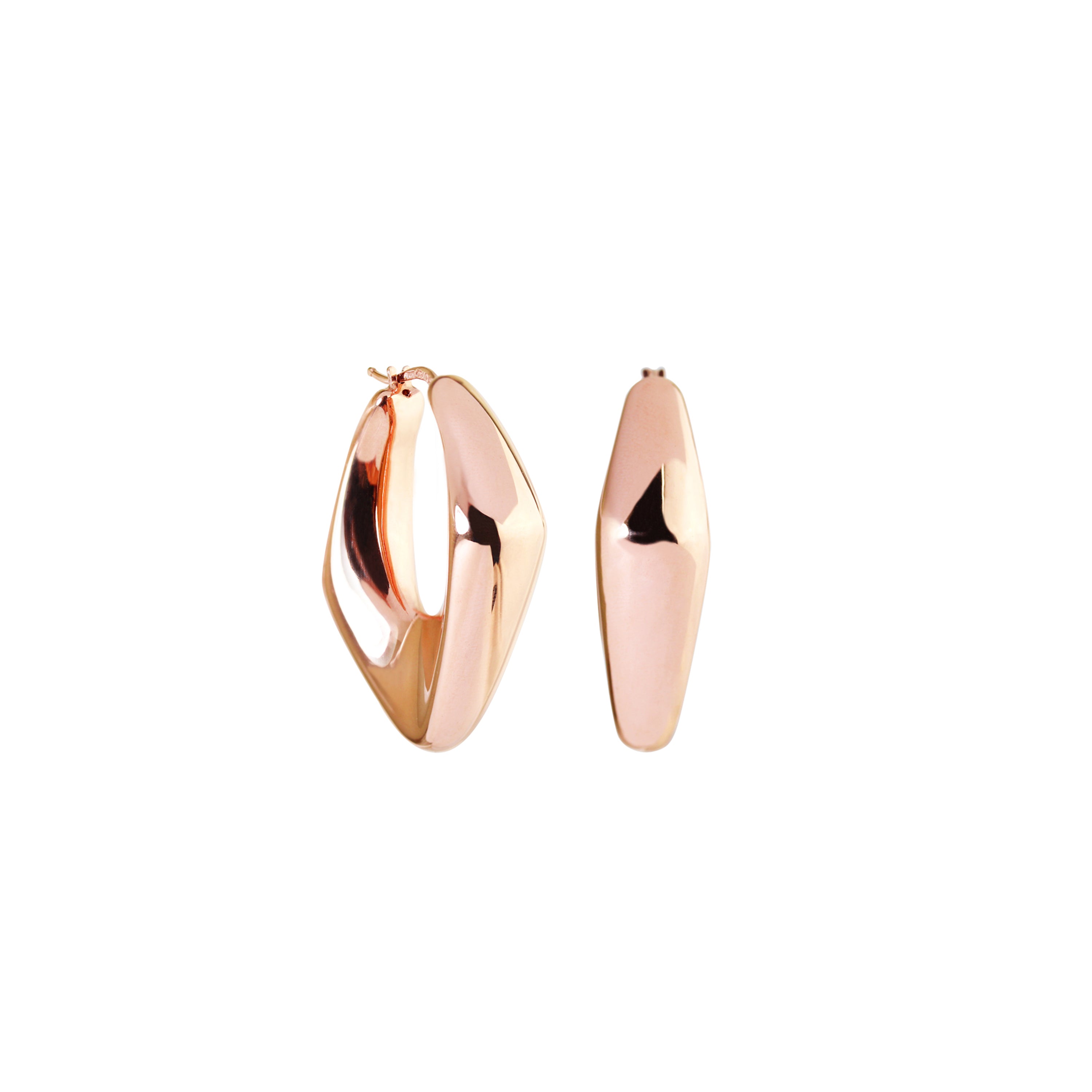 Cue the Drama Gold Hoop Earrings