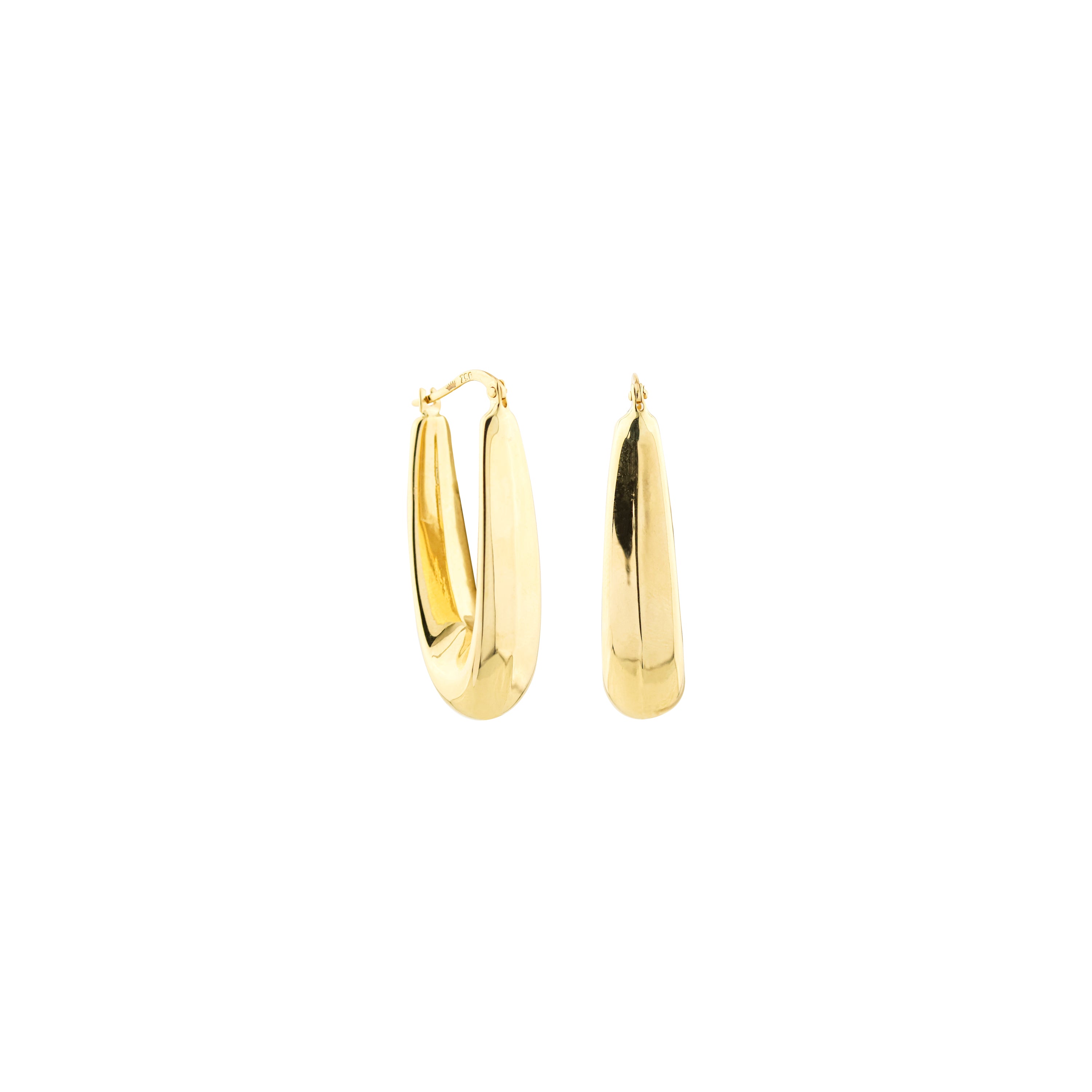 In the Spotlight Gold Hoop Earrings