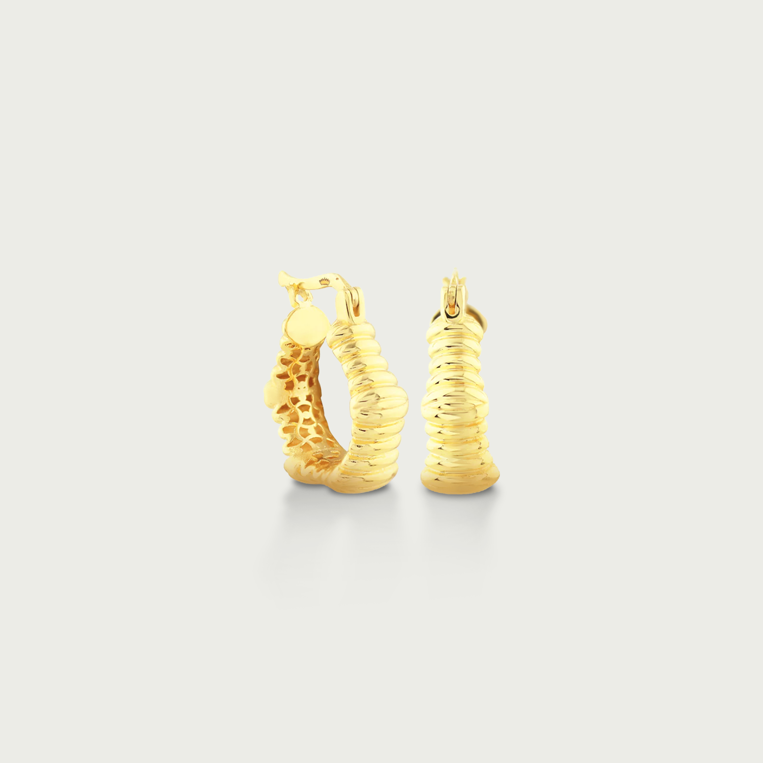 Never Missed Gold Hoop Earrings