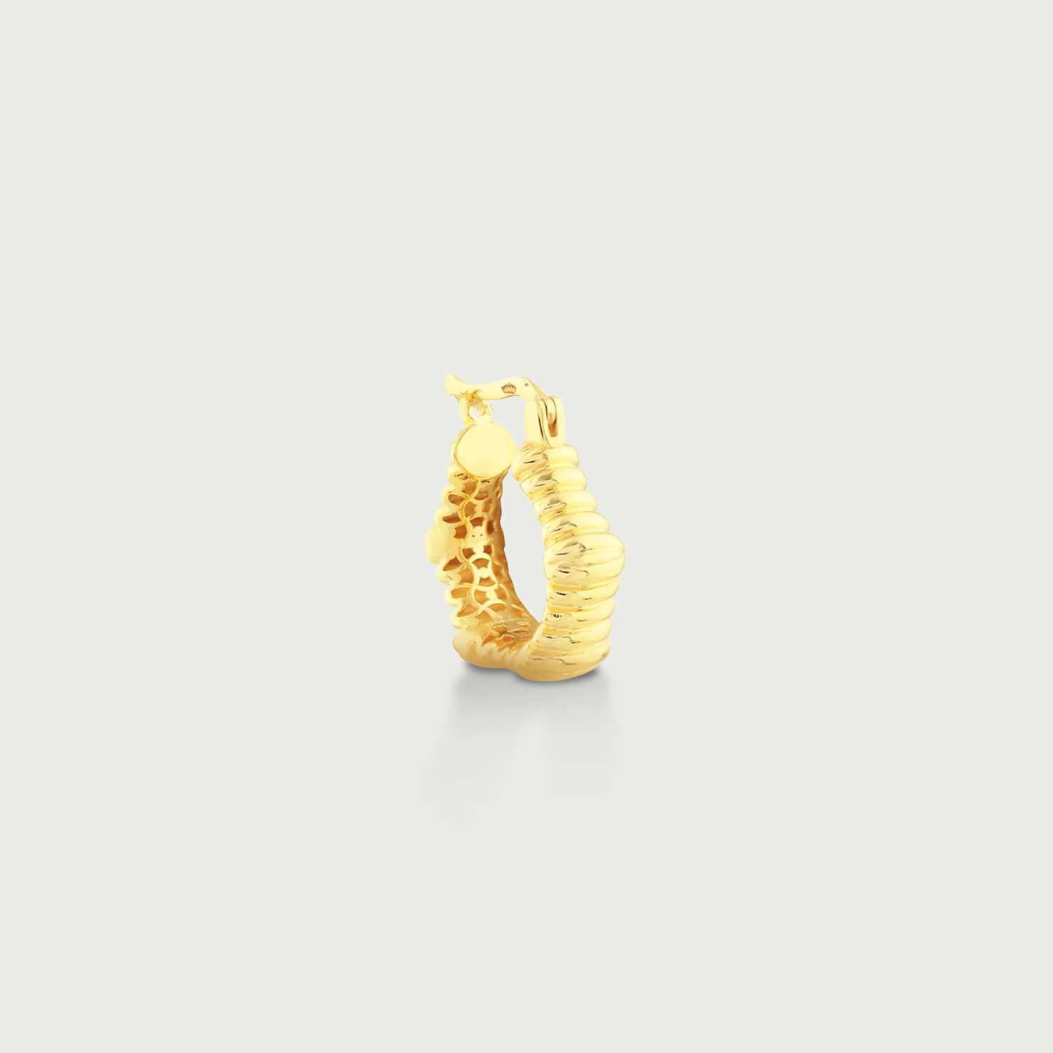 Never Missed Gold Hoop Earrings