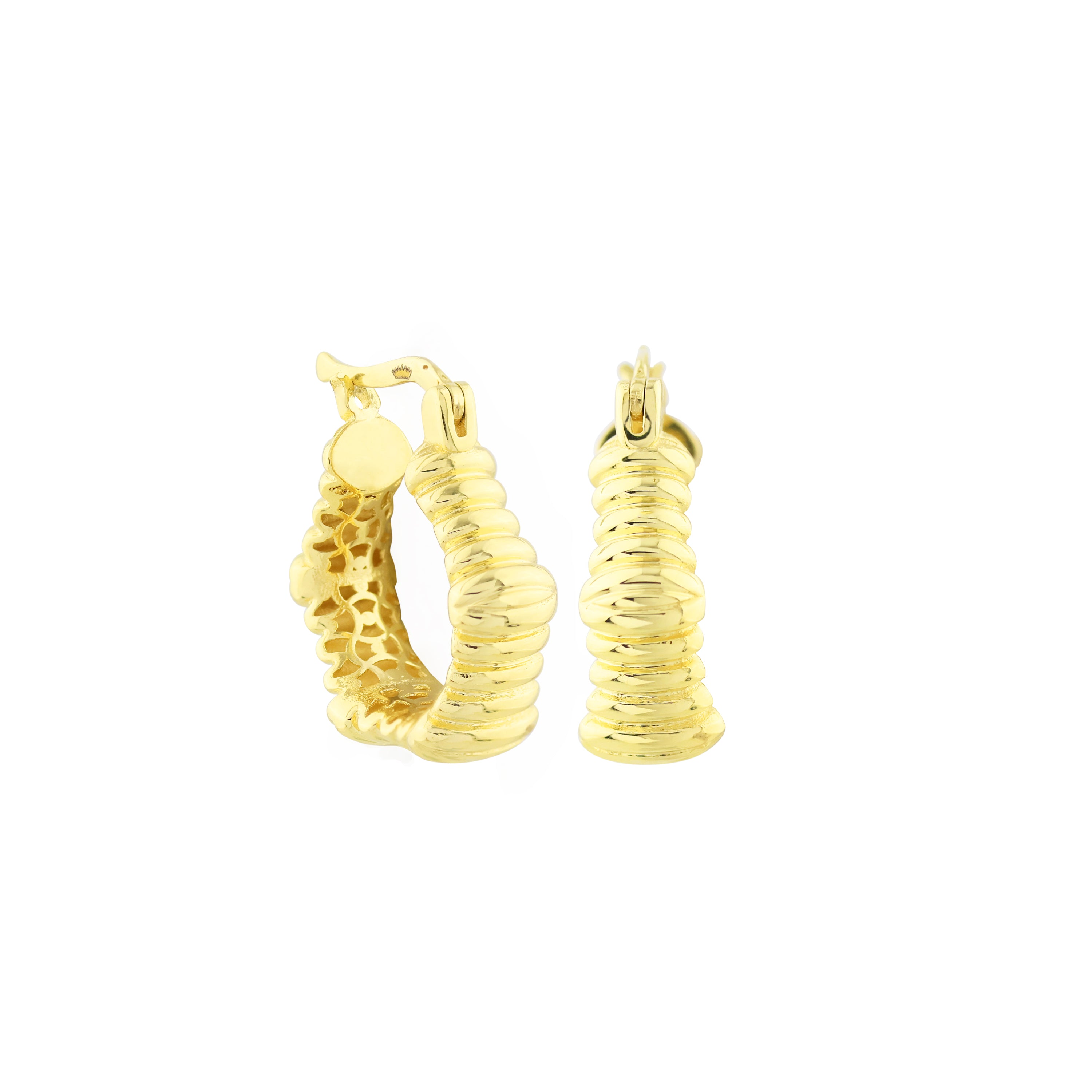 Never Missed Gold Hoop Earrings