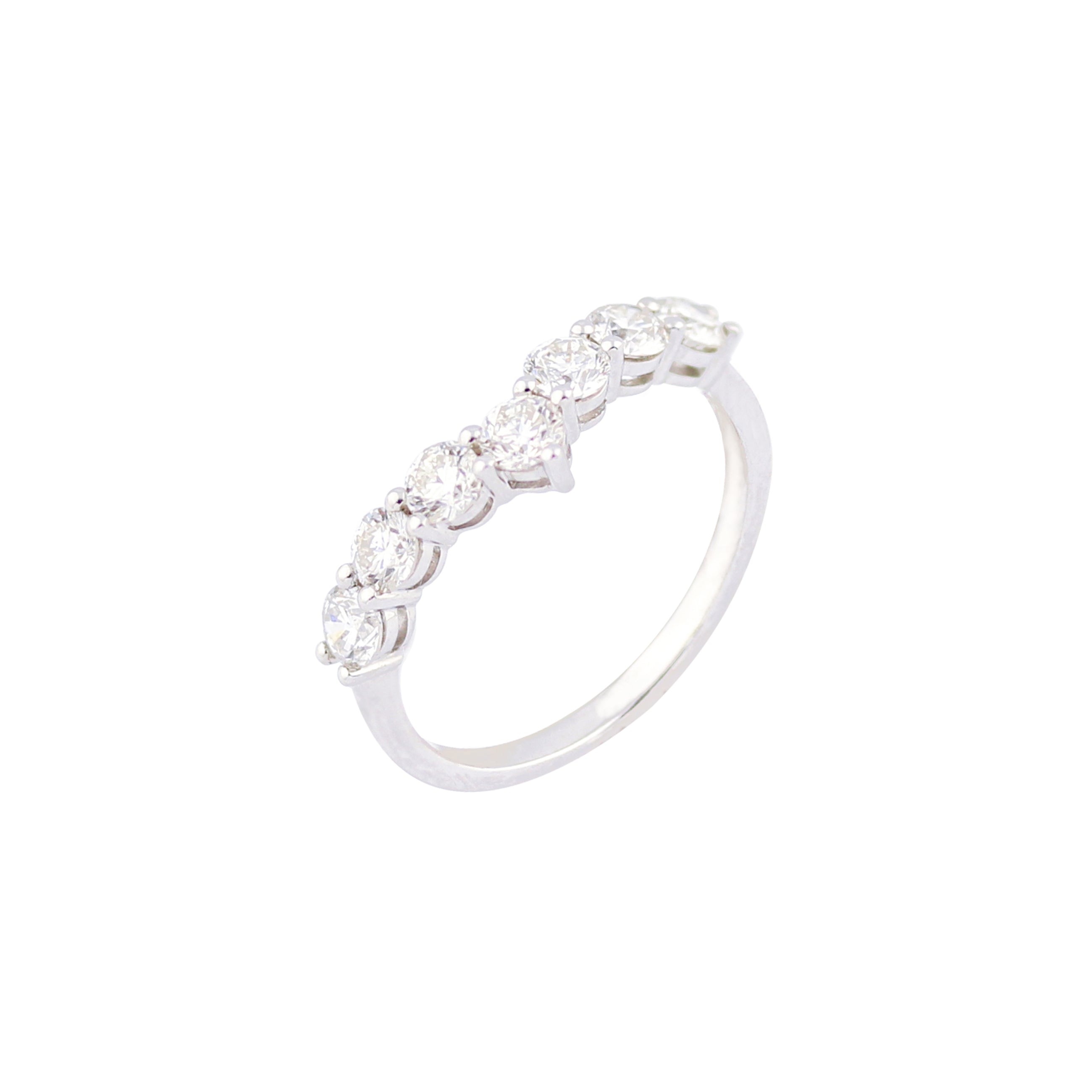 Together Always Diamond Half Eternity Ring