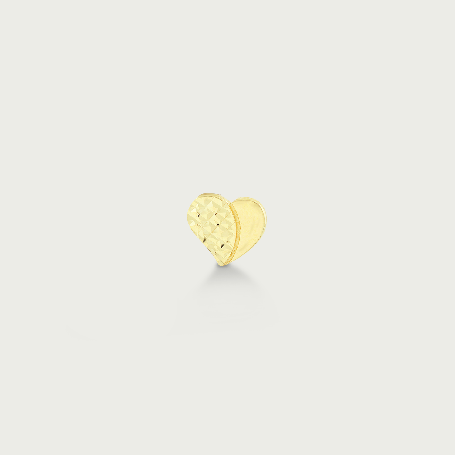 Clock-Out Chic Love Gold Stud Earrings