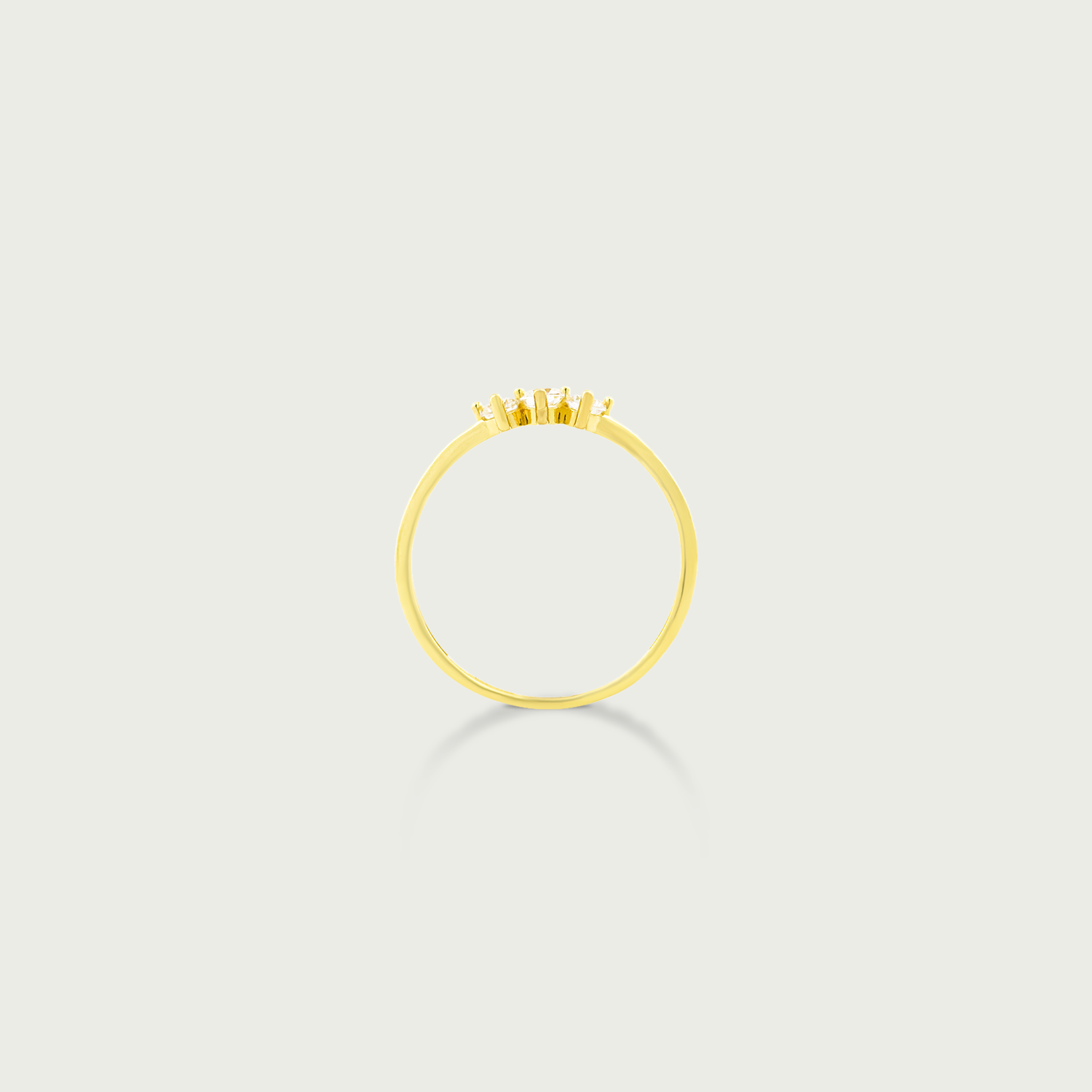 Signature Move Three Gold Ring