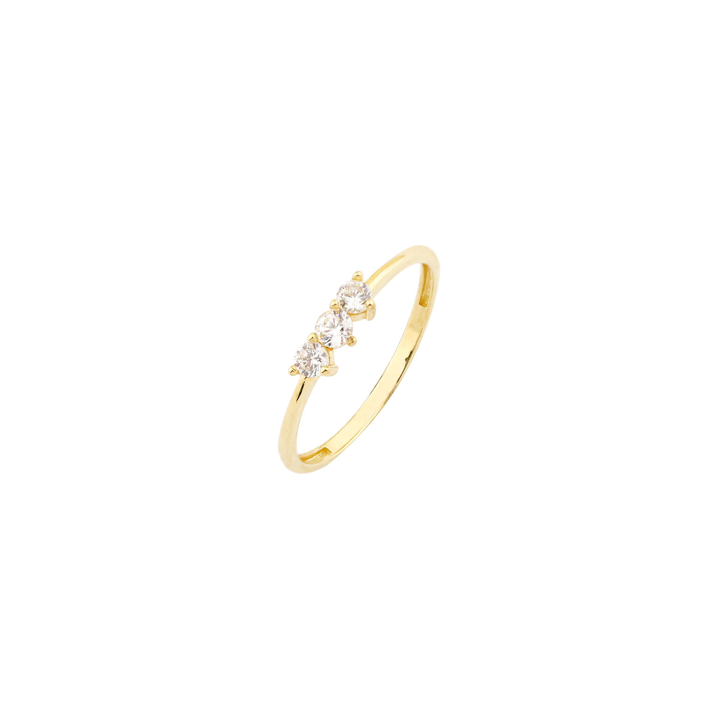 Signature Move Three Gold Ring