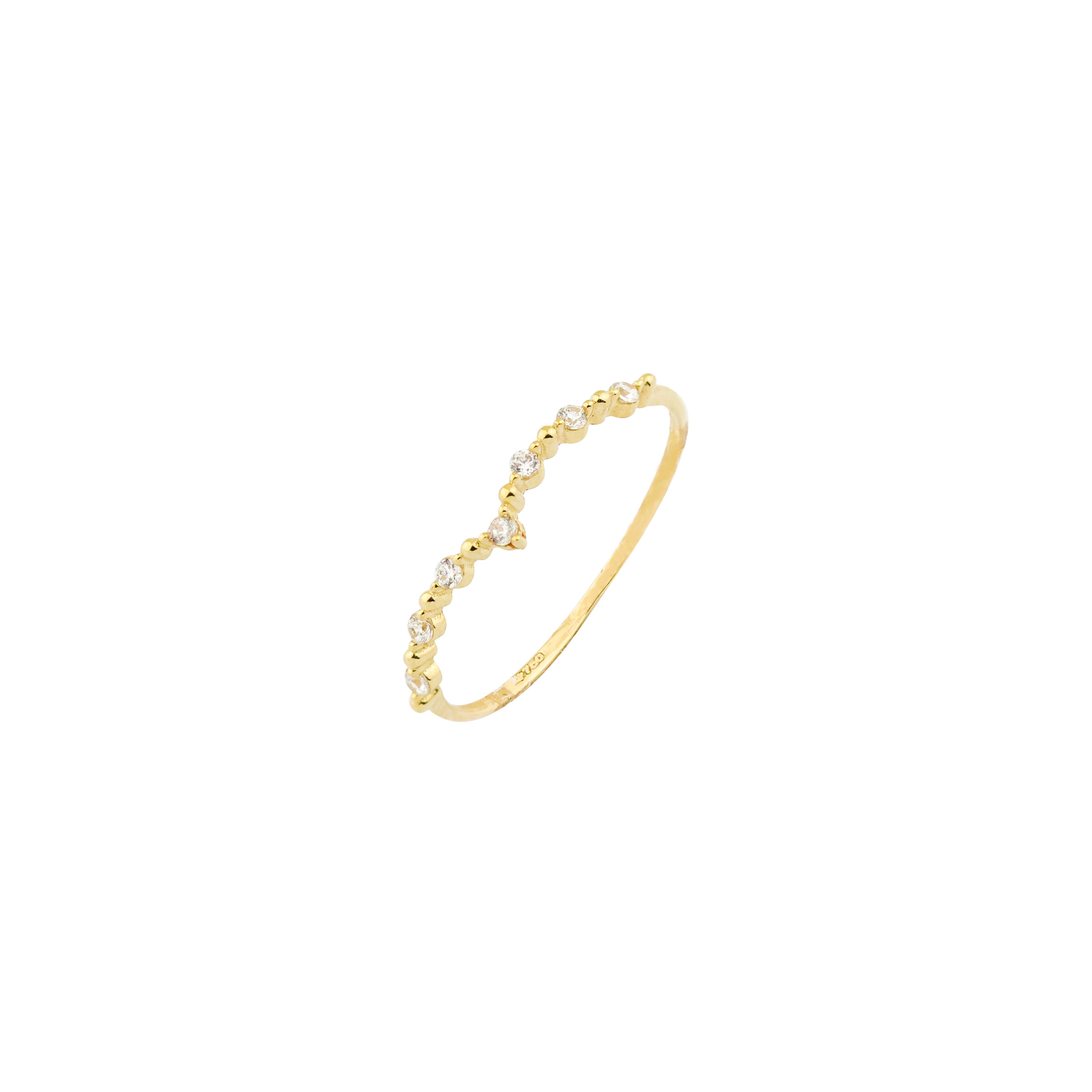 Signature Move Six Gold Ring