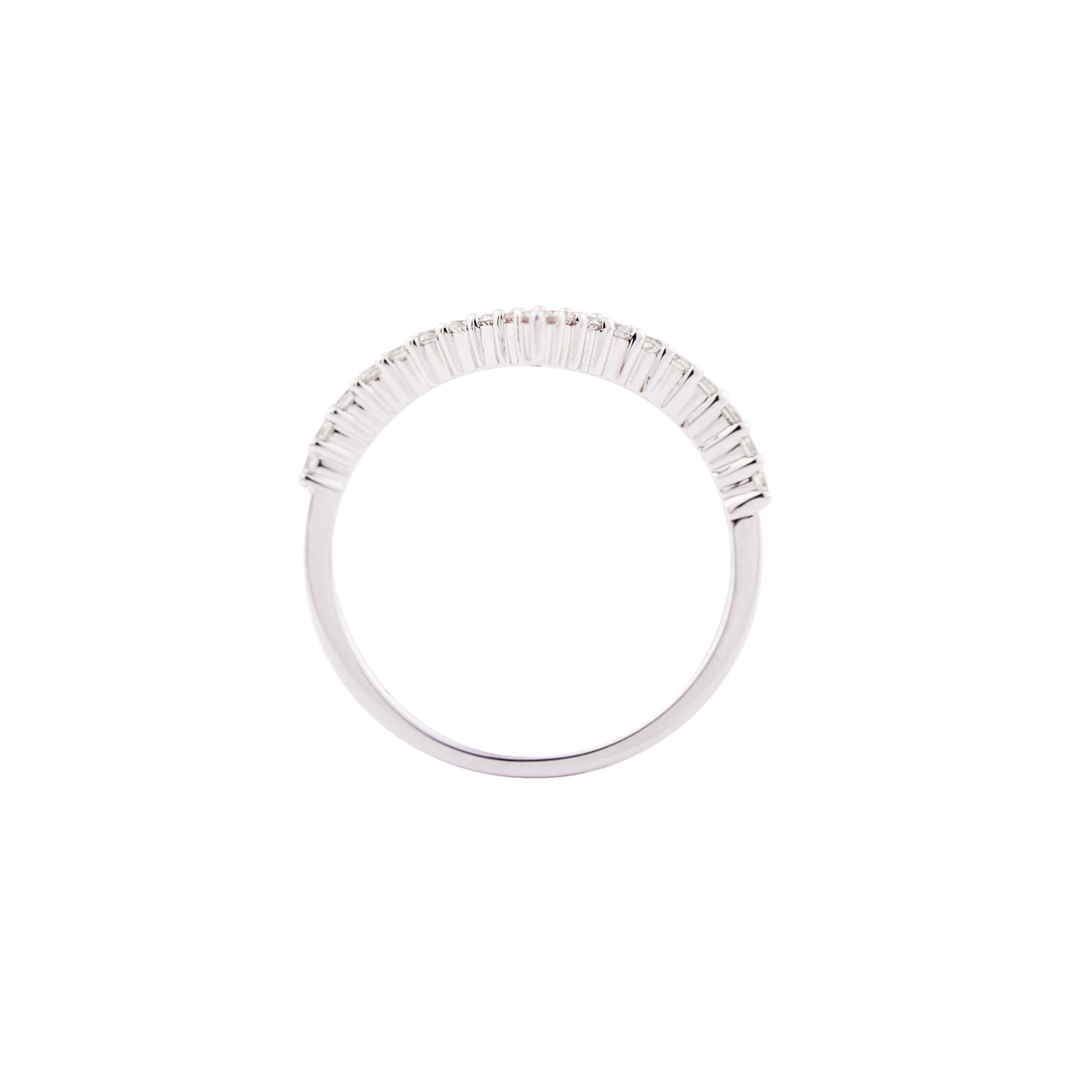 Never Apart Diamond Half Eternity Ring