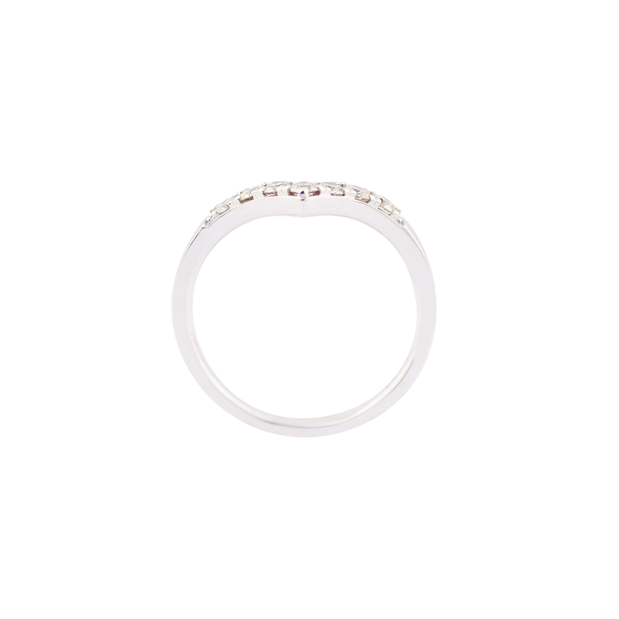 Inseparable Diamond Half Eternity Ring