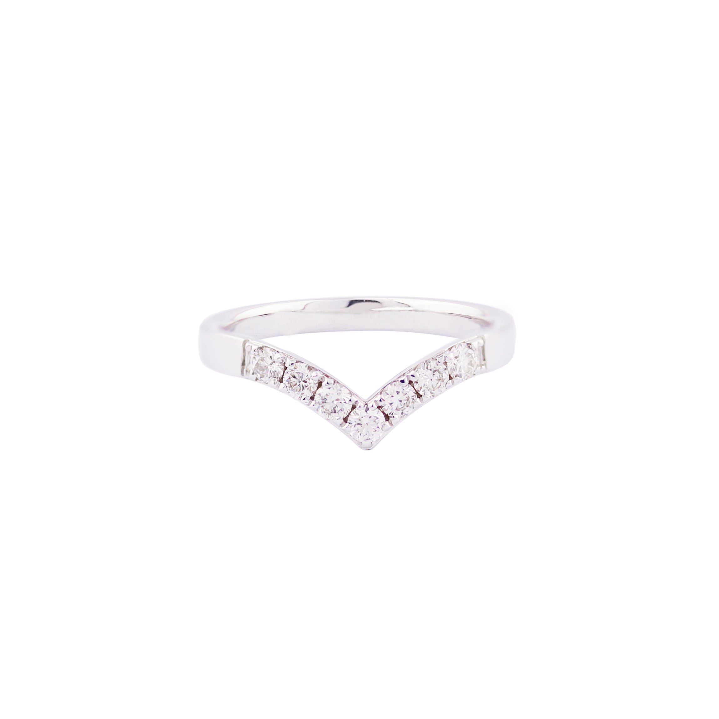 Inseparable Diamond Half Eternity Ring