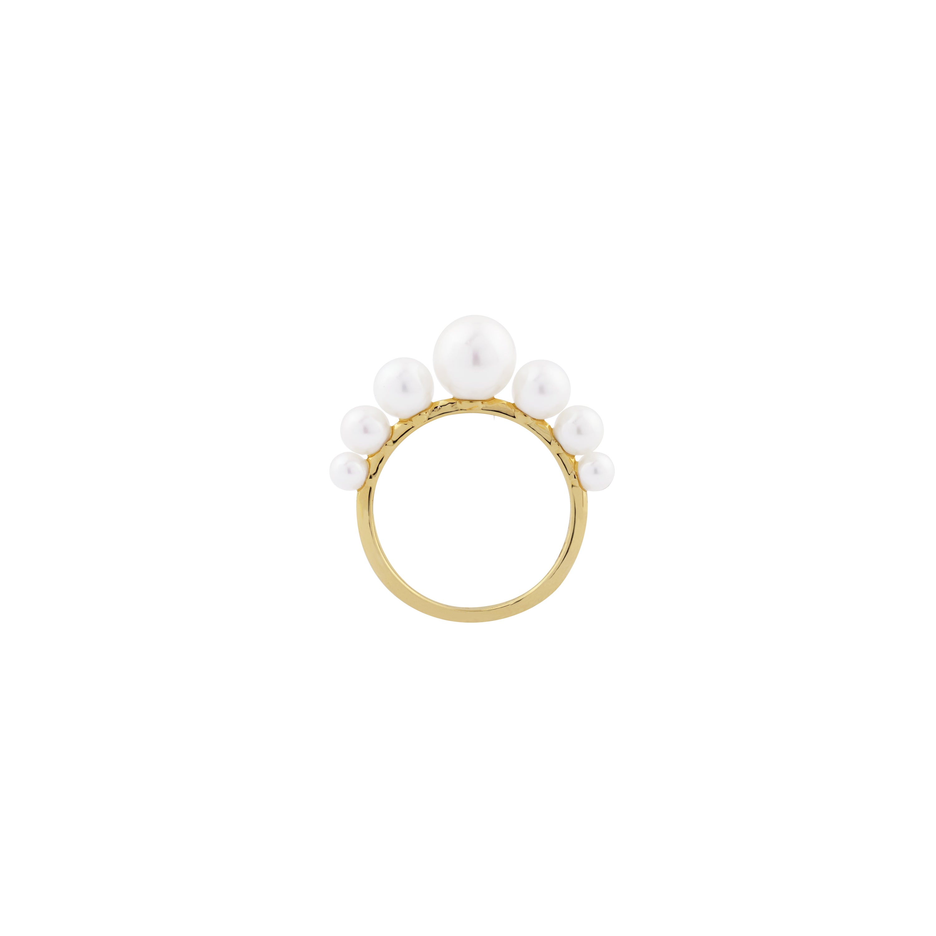 Sea Nymph Seven Pearl Ring