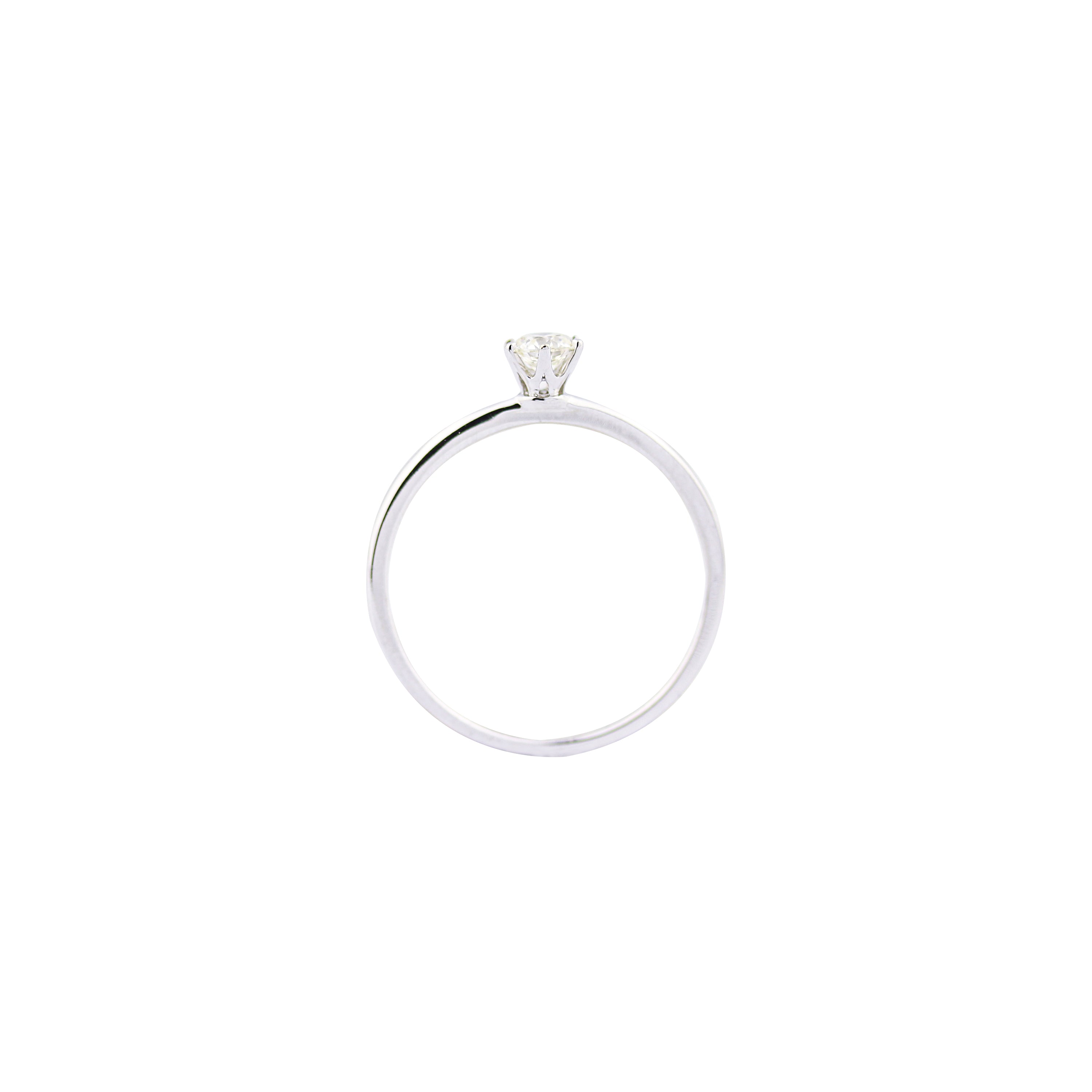 The One Diamond Engagement Ring
