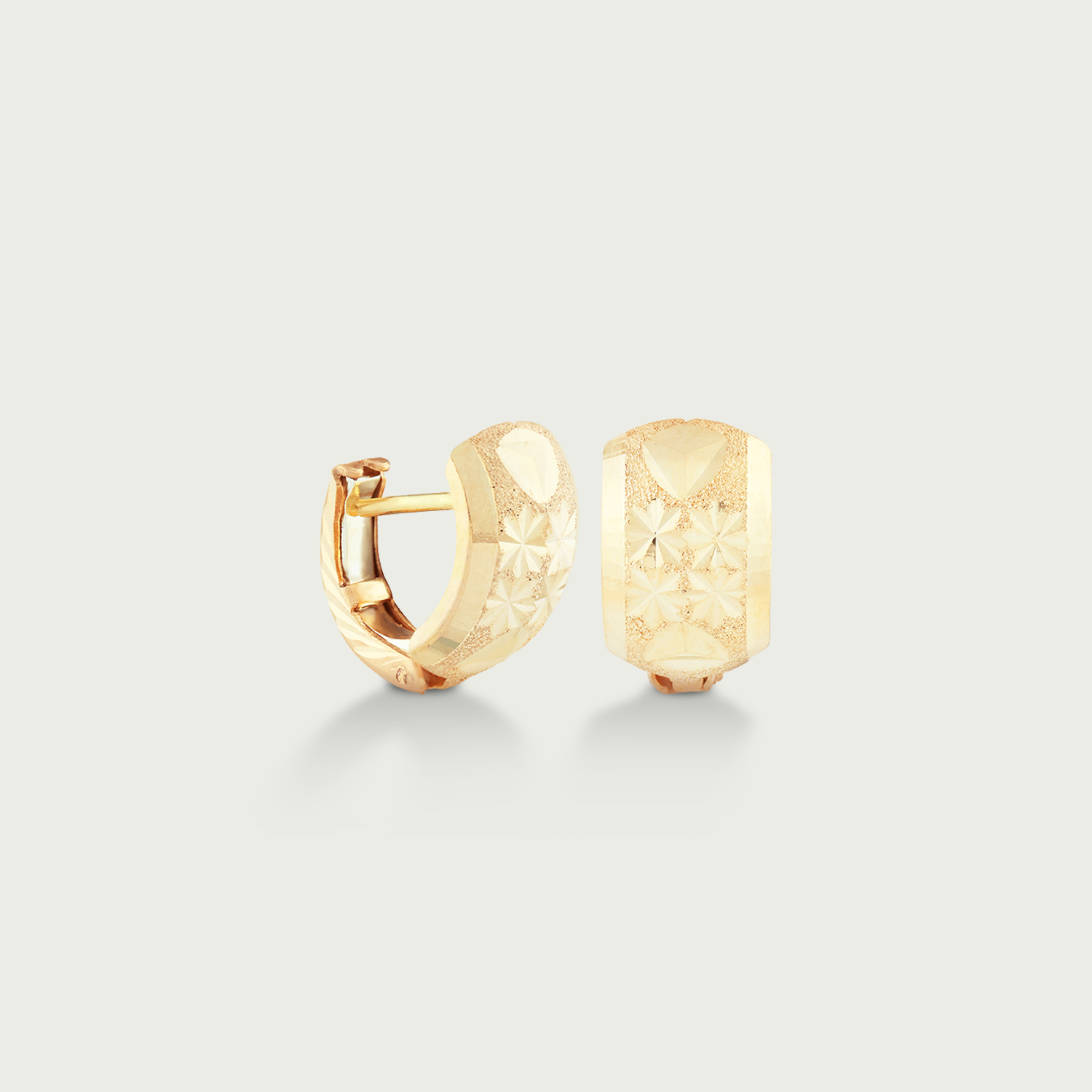 The Edit Fit Gold Creolla Earrings