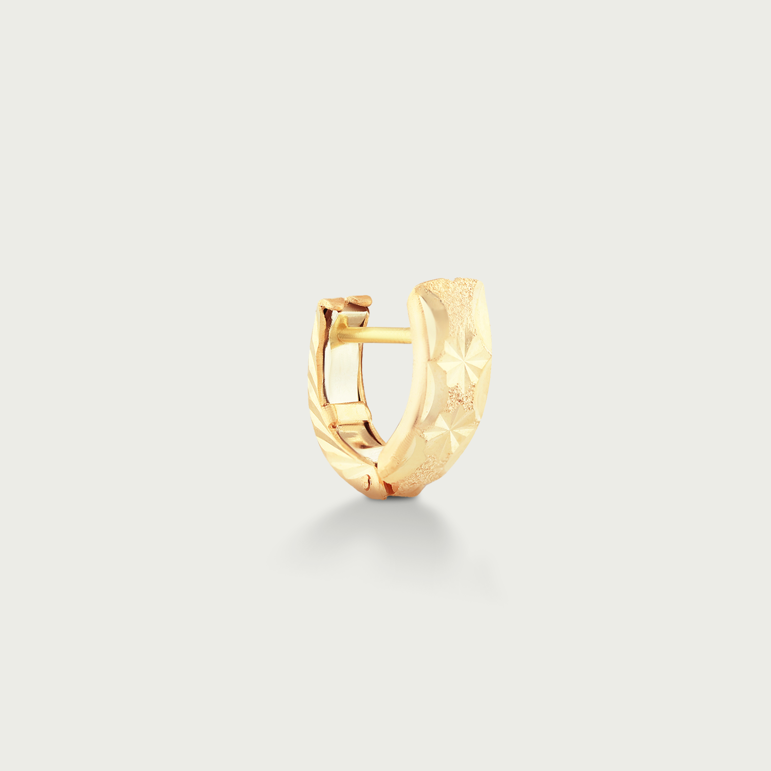 Dahlia Gold Creolla Earrings