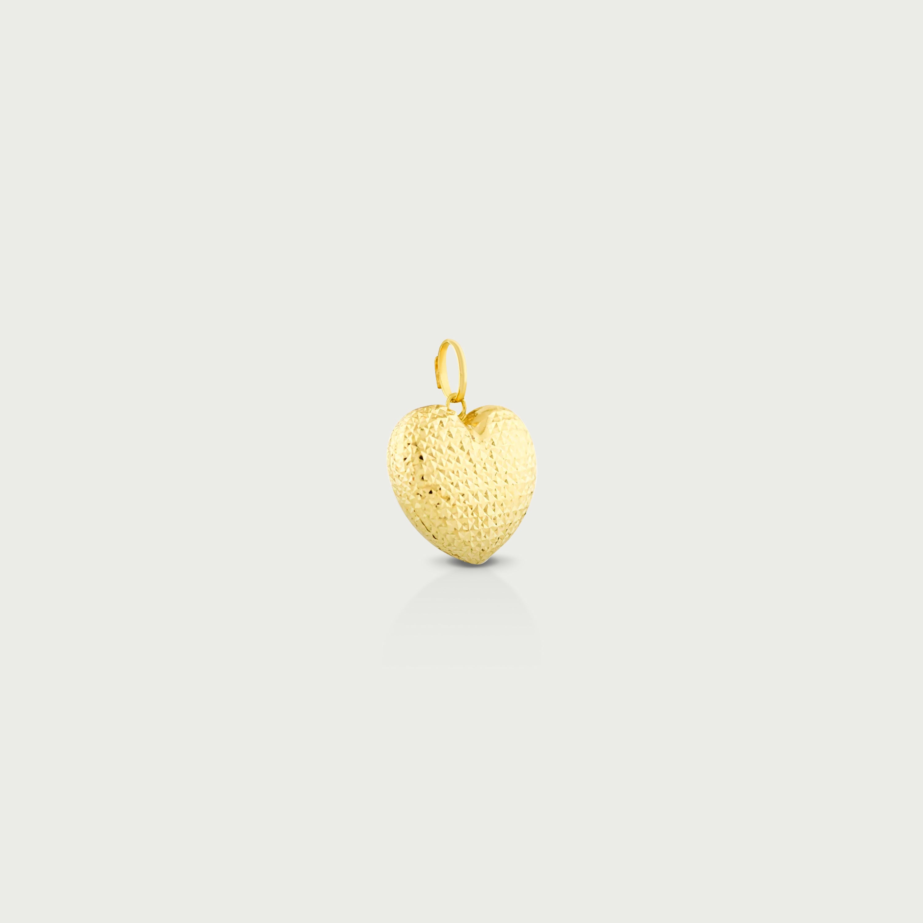 Heart's Fire Gold Pendant