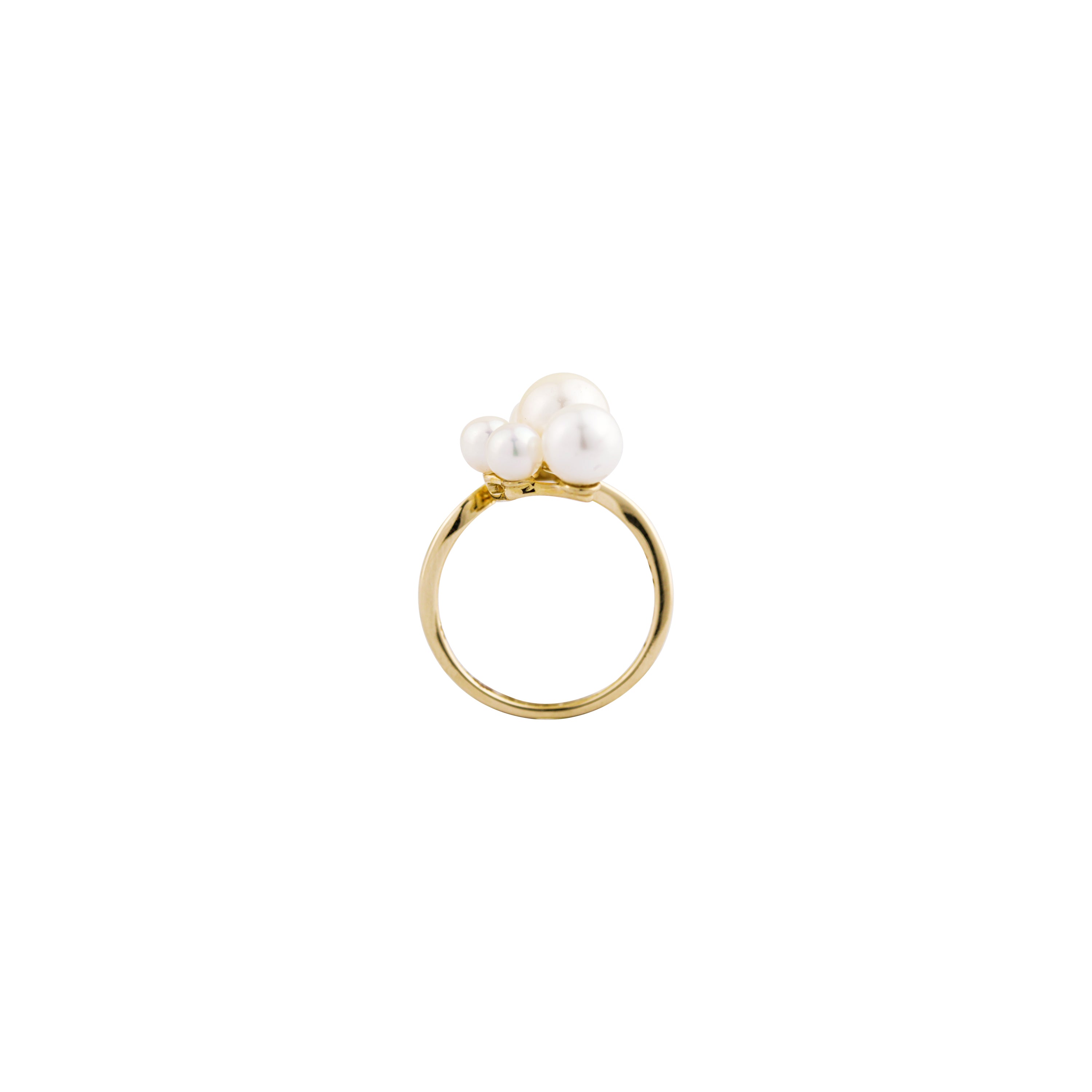 Sea Nymph Six Pearl Ring