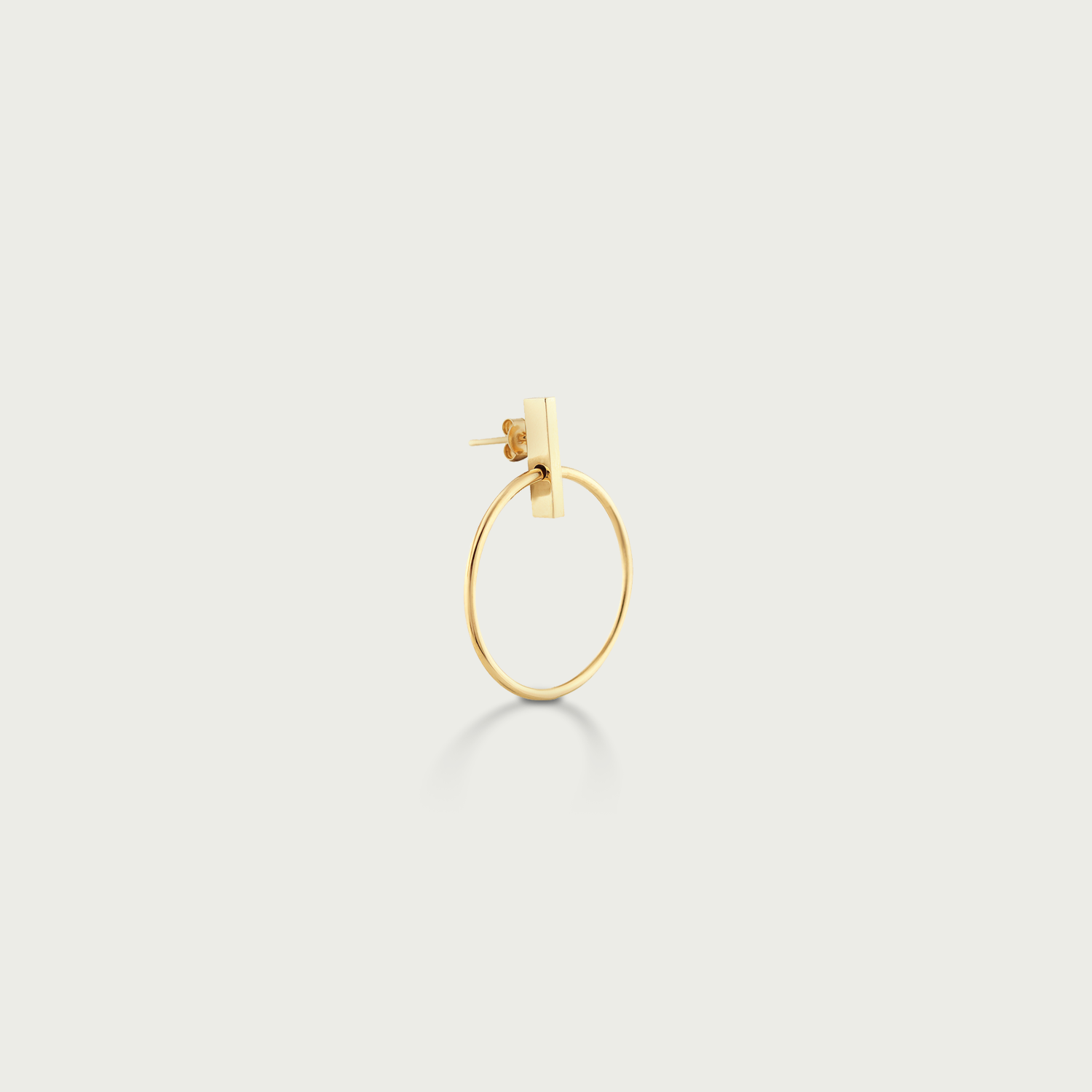 Solstice Swing Gold Dangling Earrings