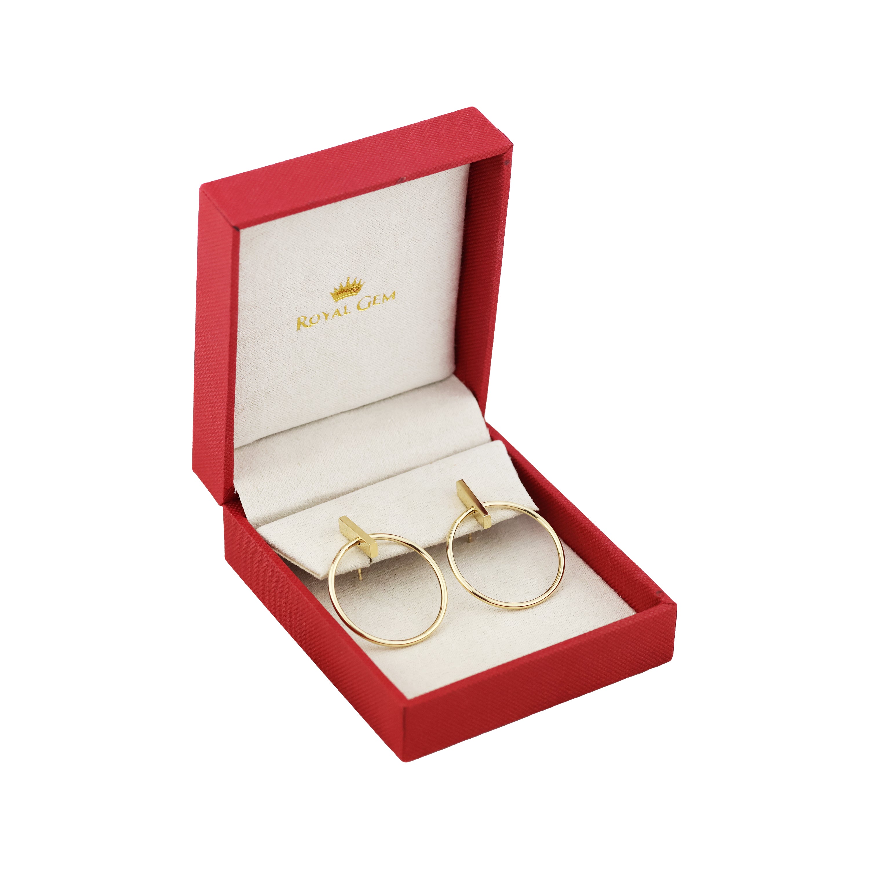 Solstice Swing Gold Dangling Earrings