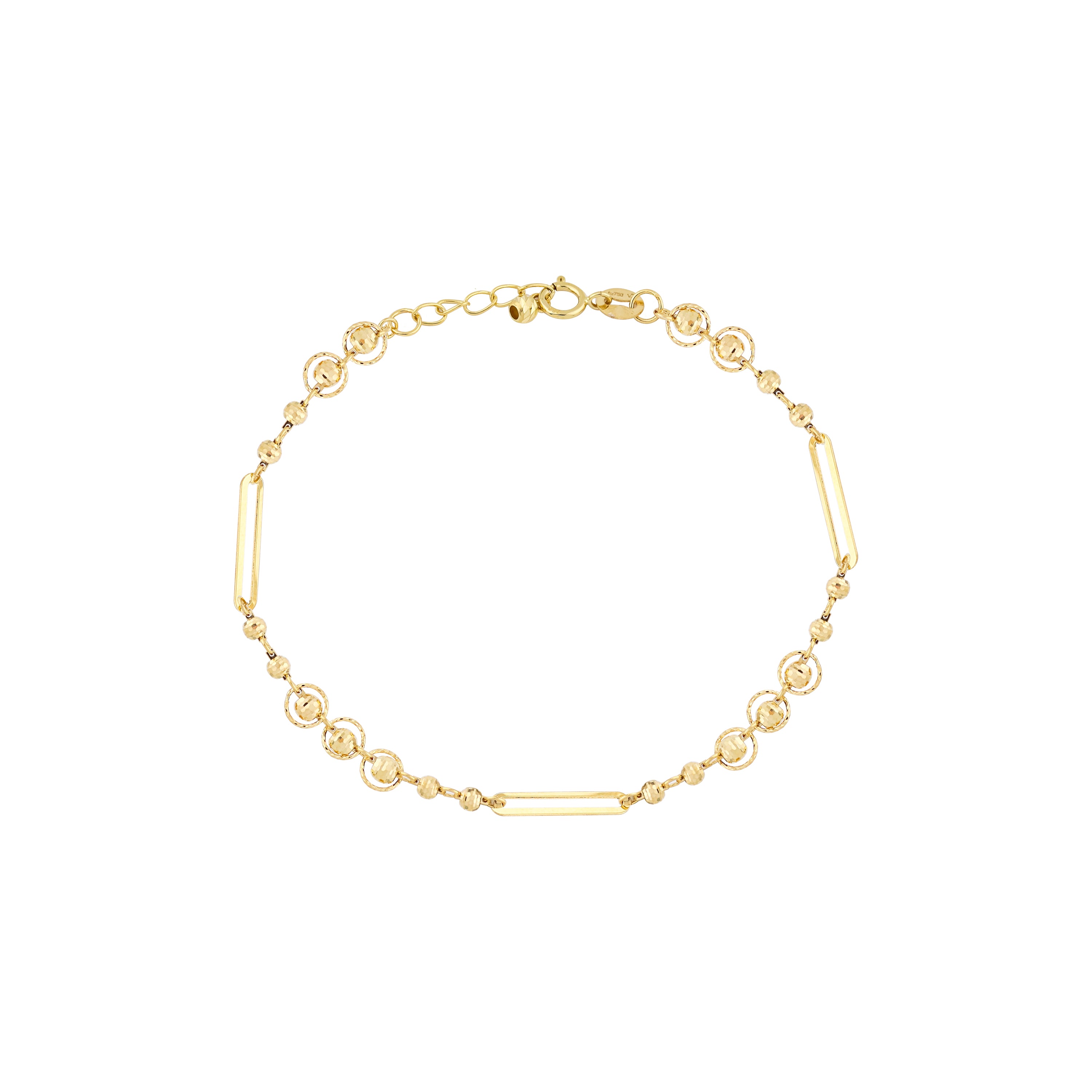 Celestial Orbit Gold Bracelet