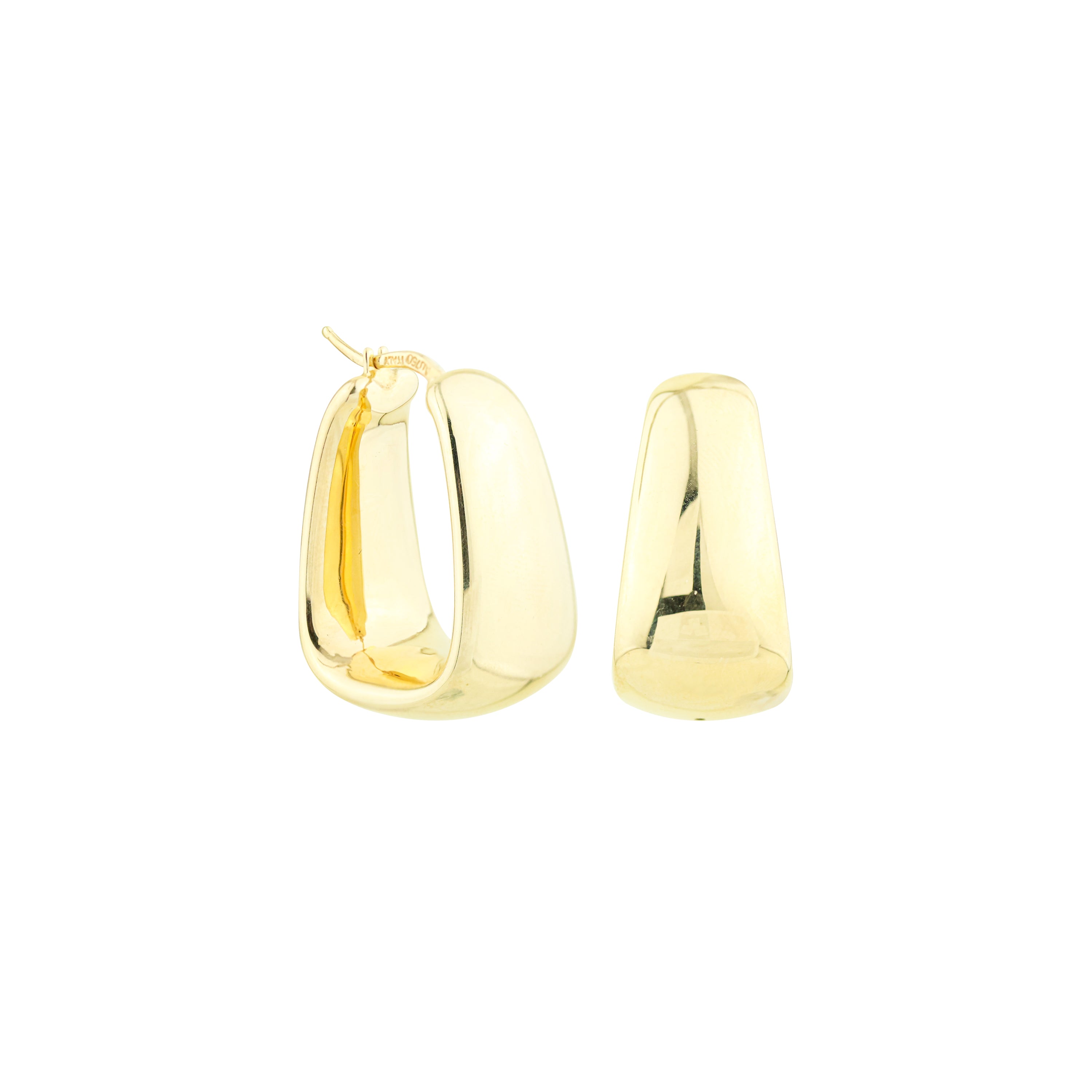 More Than Enough Gold Hoop Earrings