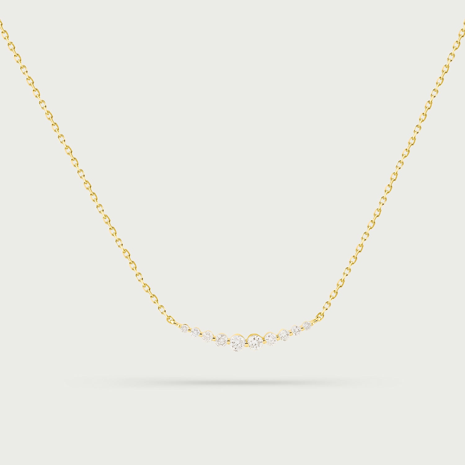 Mystic Bow Diamond Necklace
