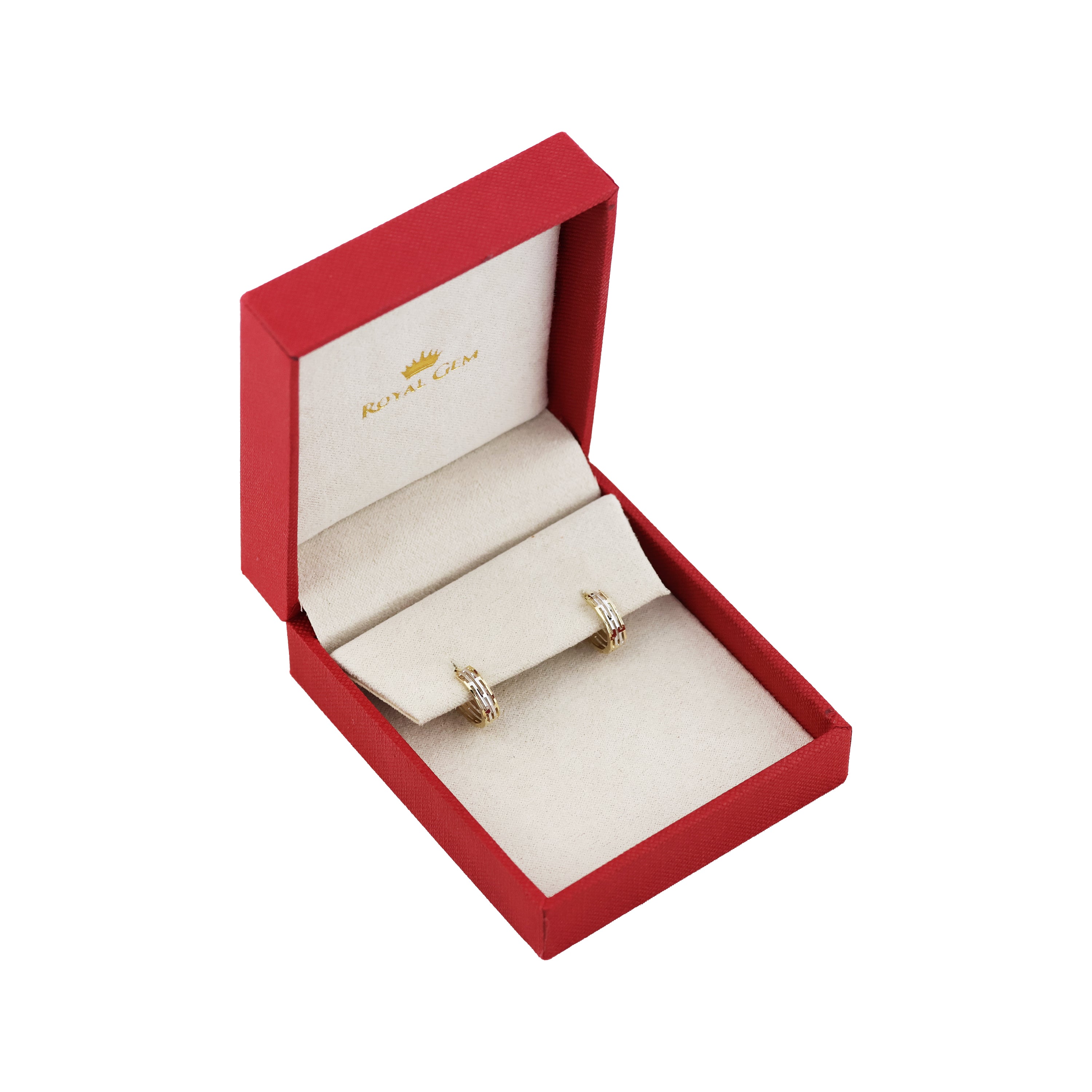 Brilliance Gold Hoop Earrings