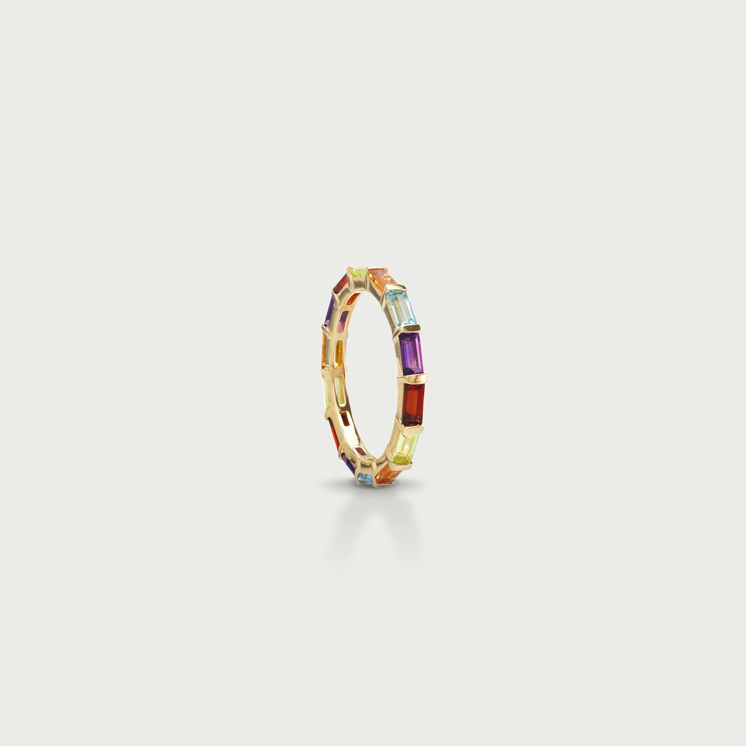 Rainbows Prism Eternity Ring
