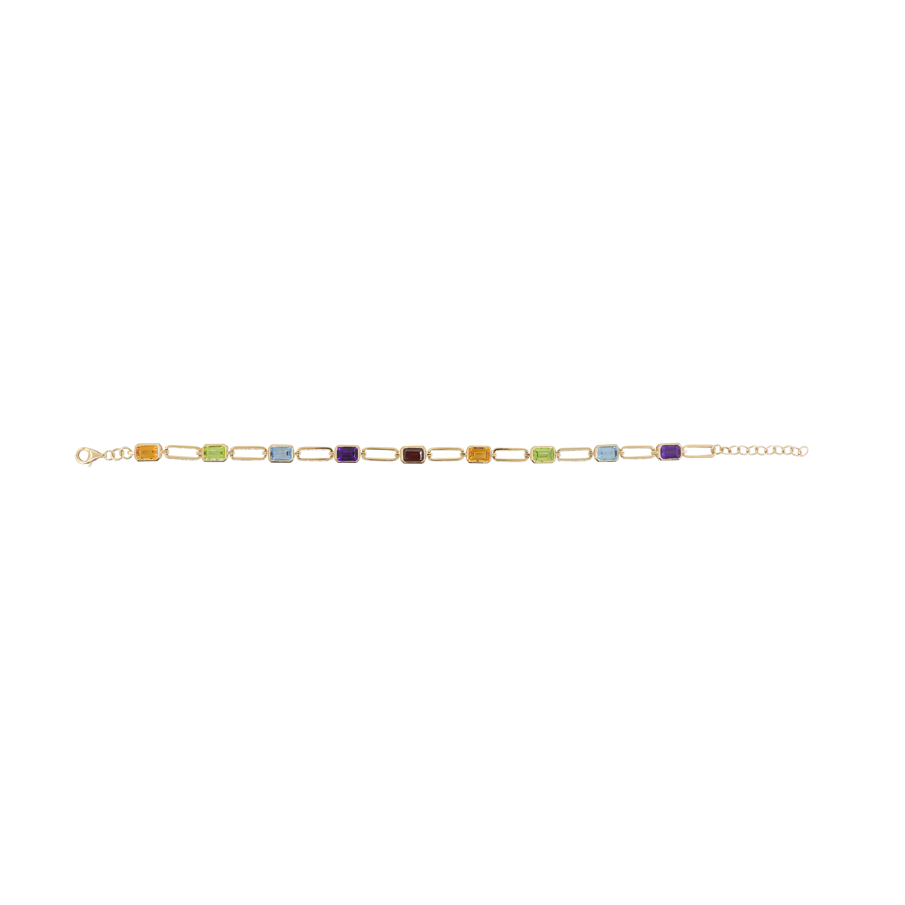 In Living Color Gemstone Bracelet