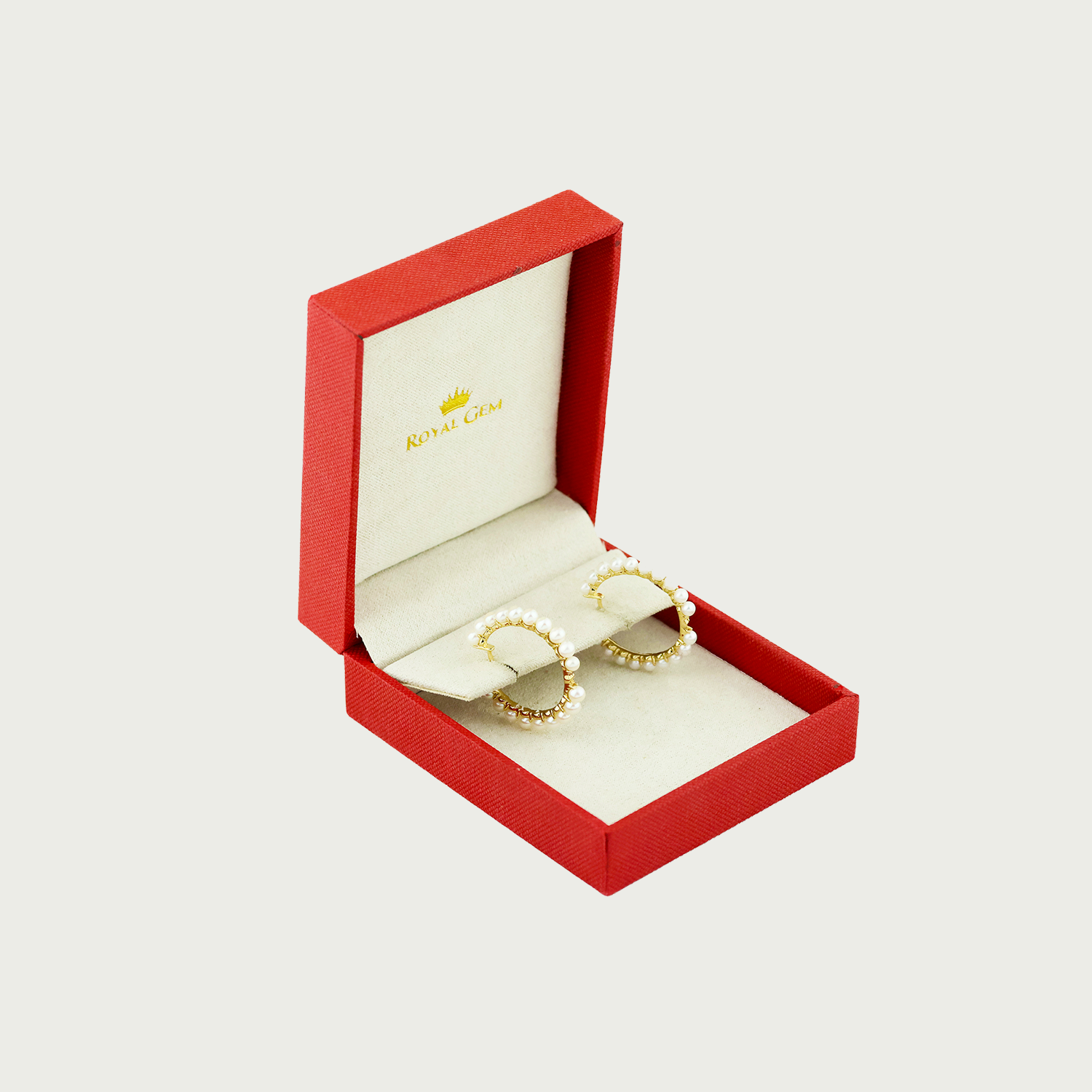 Ocean Muse Pearl Hoop Earrings