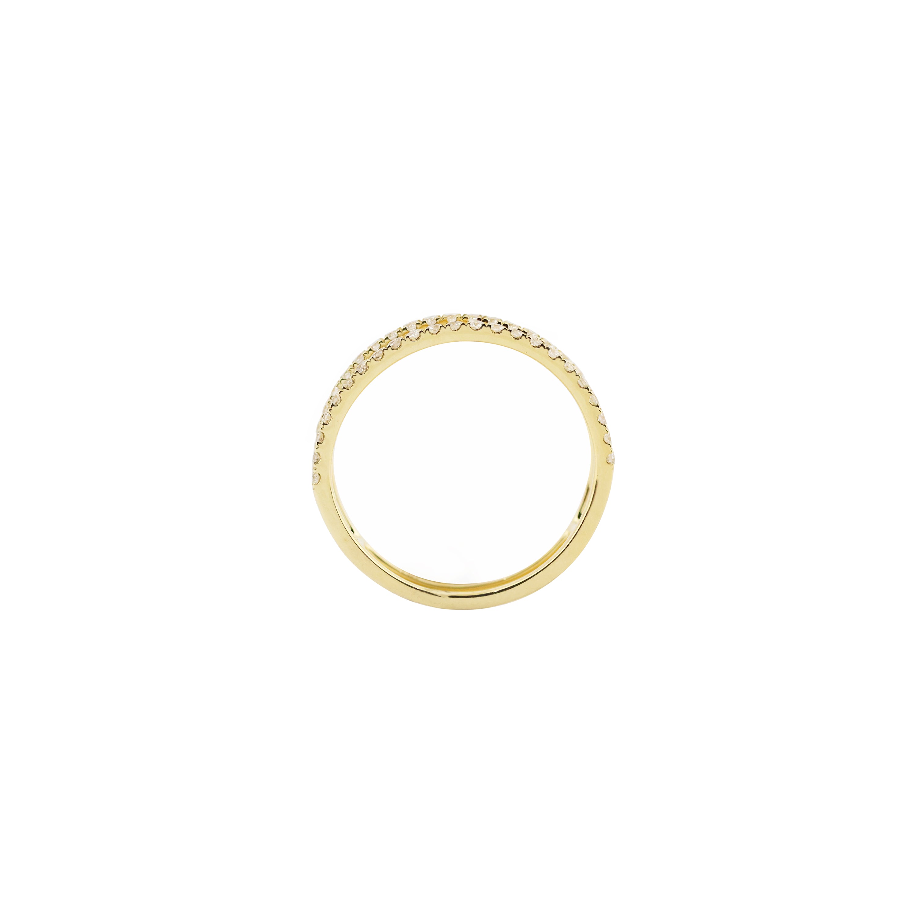 Diamond Duo Gold Ring