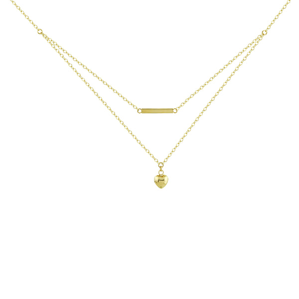 Lover's Embrace Lariat Necklace
