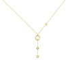 Geometric Chic Lariat Necklace