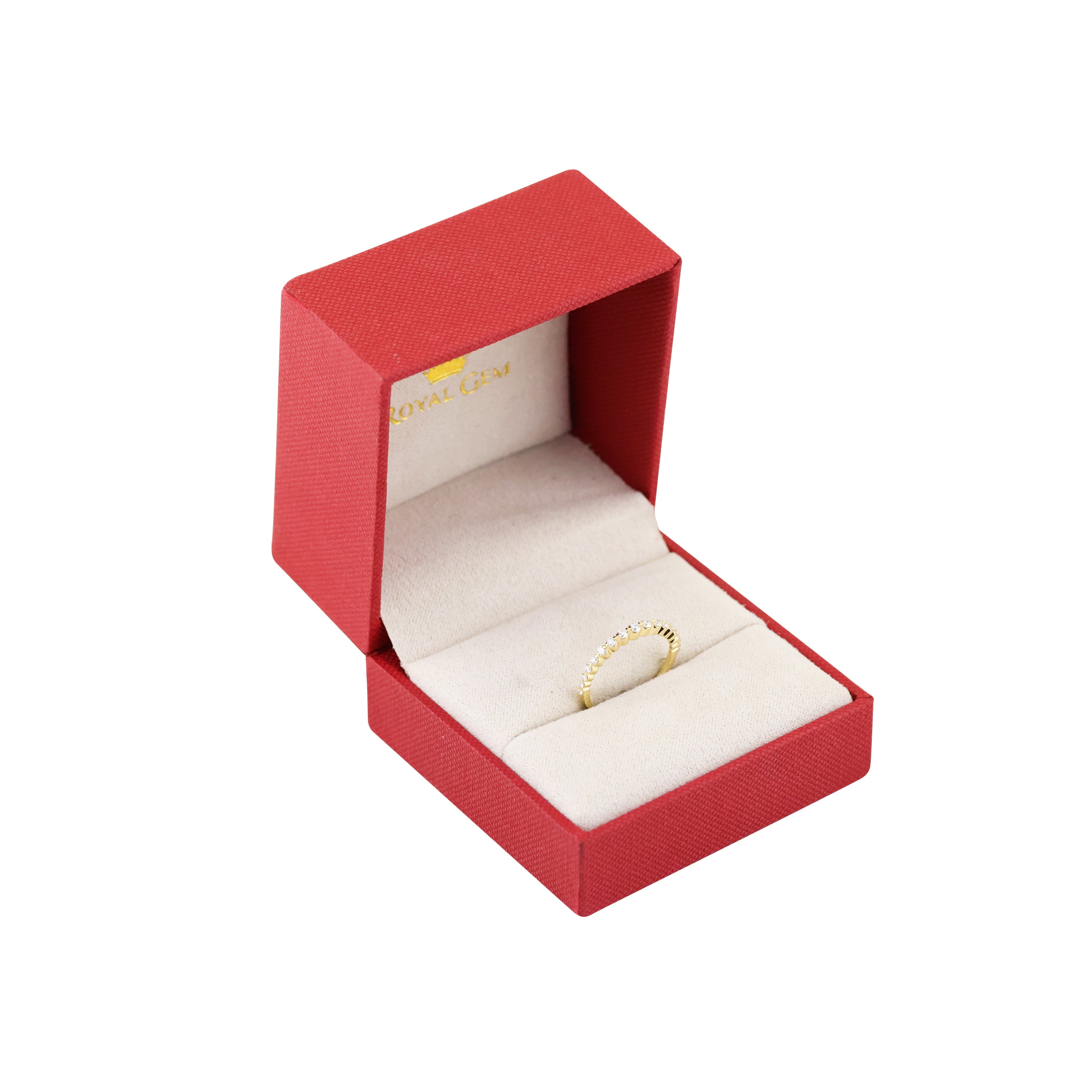 Celestial Diamond Half Eternity Ring