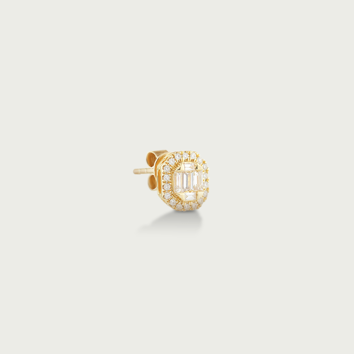 Perch Delight Diamond Stud Earrings