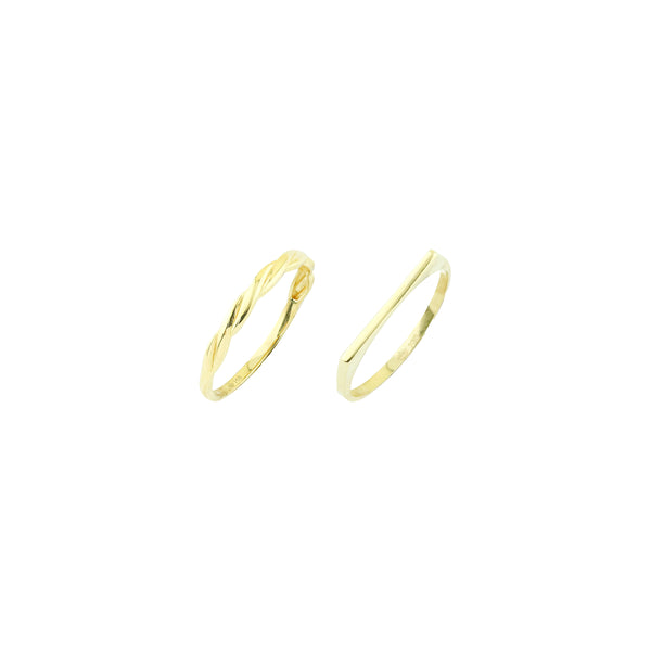 Bundle Deal: Dainty Rope Ring