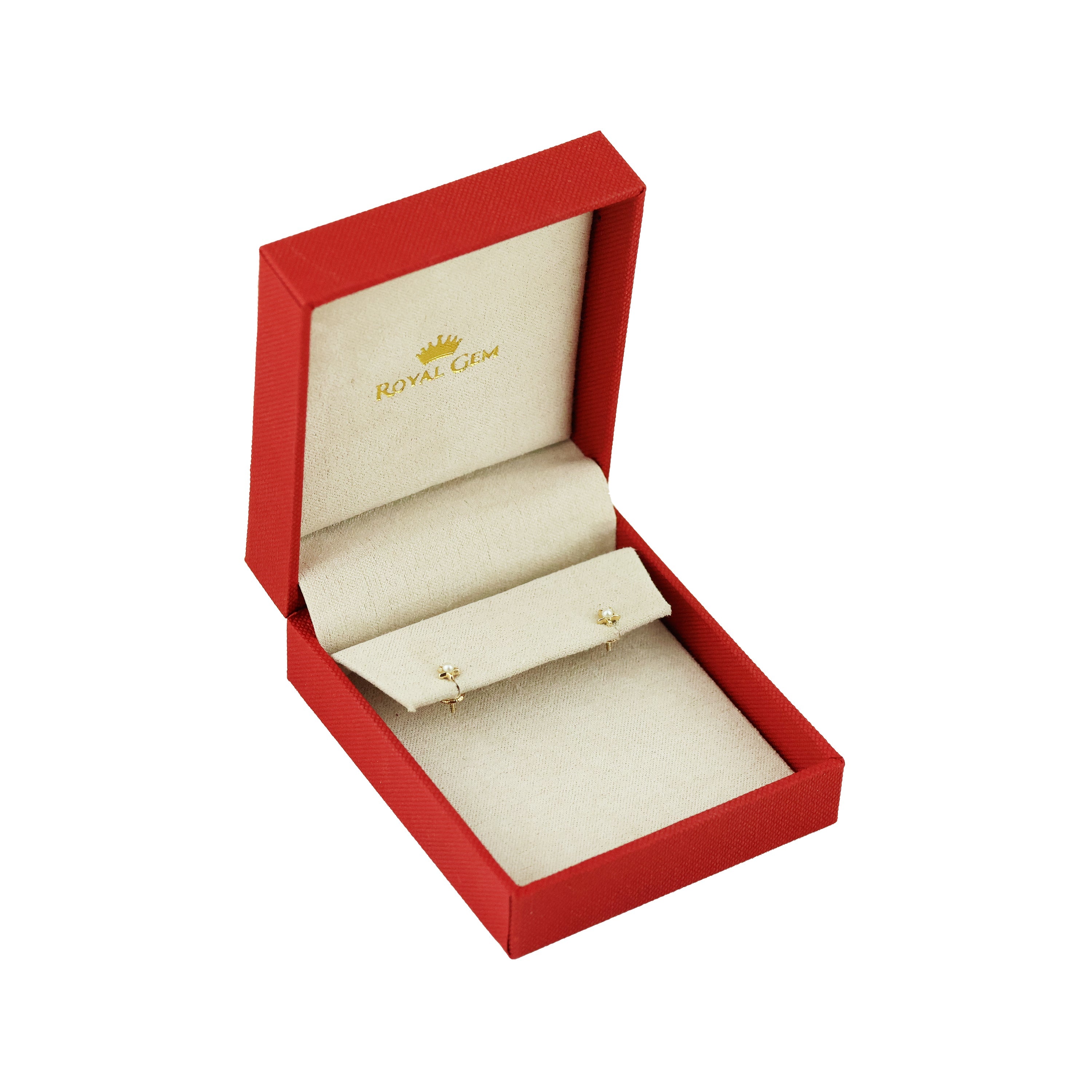 Starfoam Gold Screw Earrings