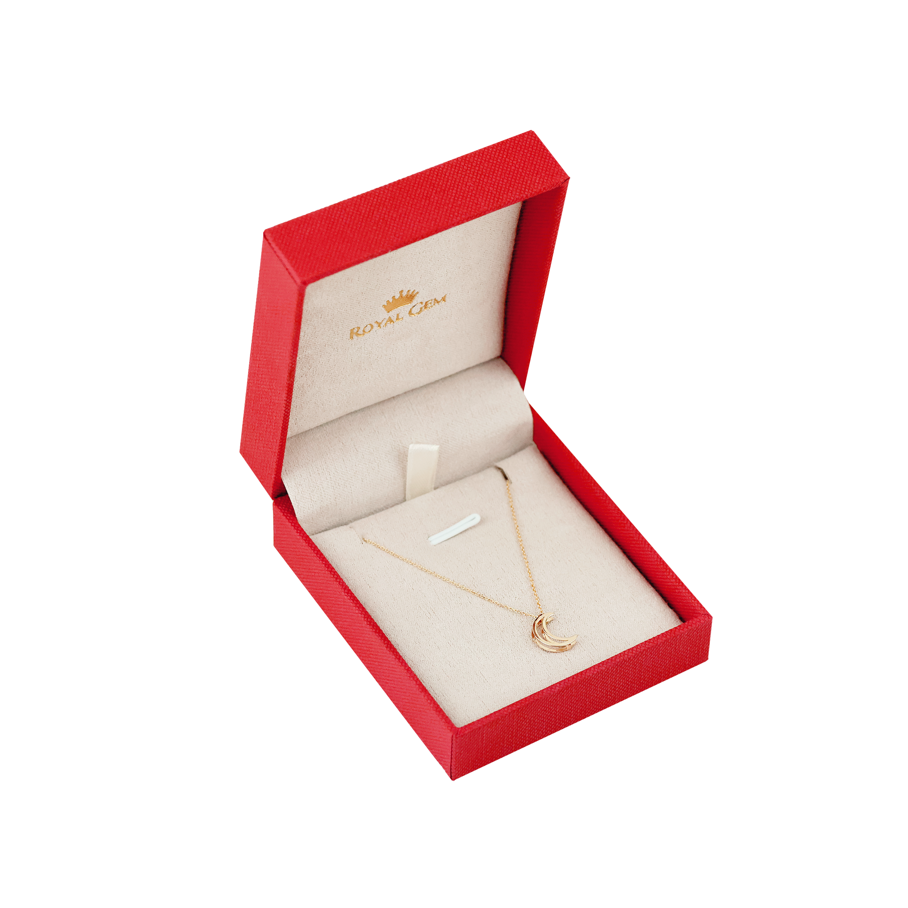 Once in a Blue Moon Gold Pendant