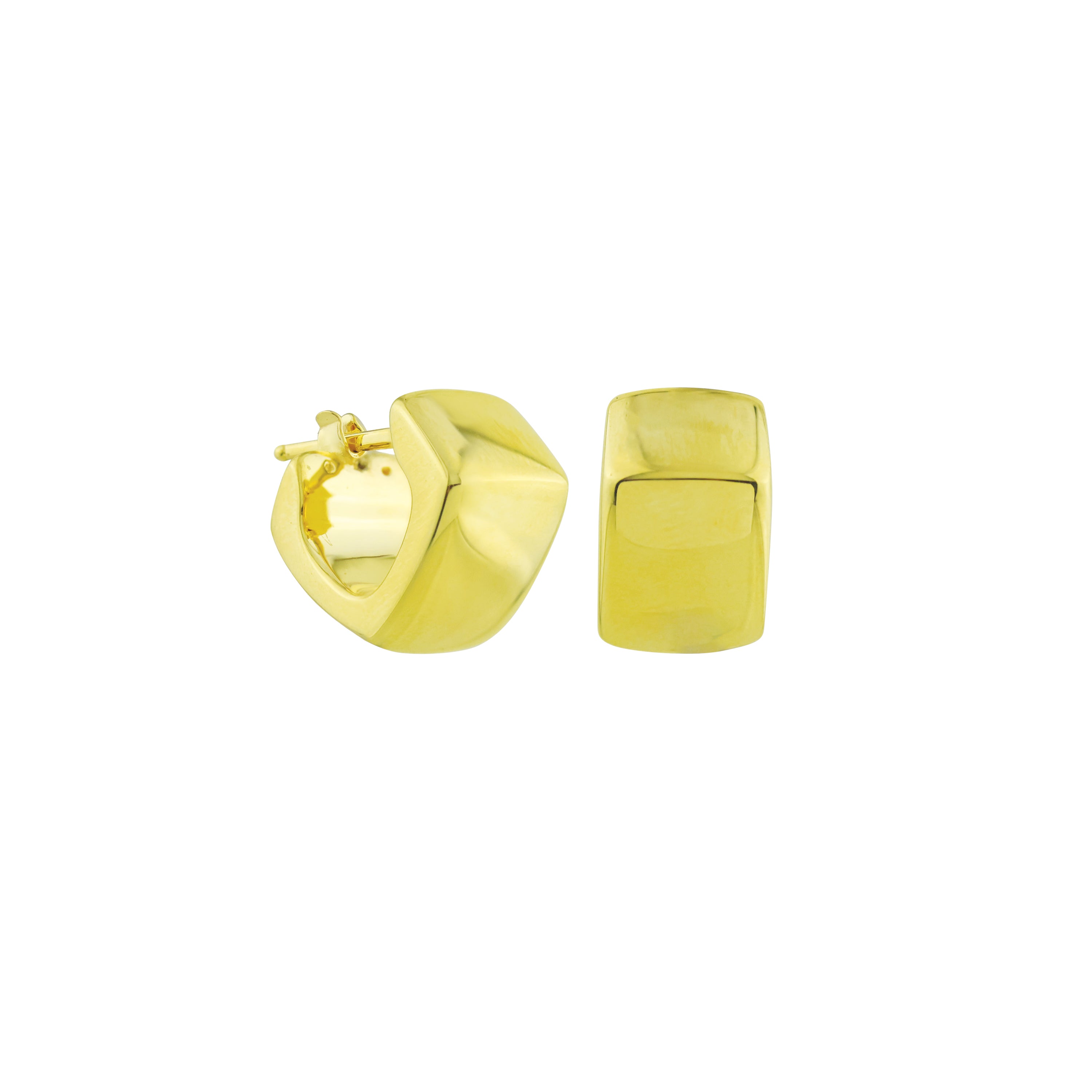 First Impression Gold Hoop Earrings