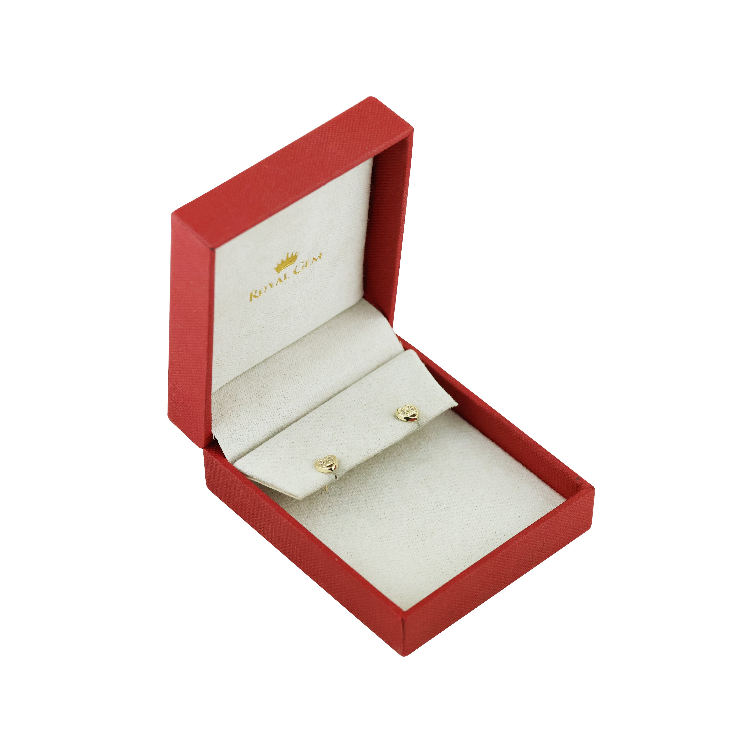 Cupid's Treasure Gold Earrings