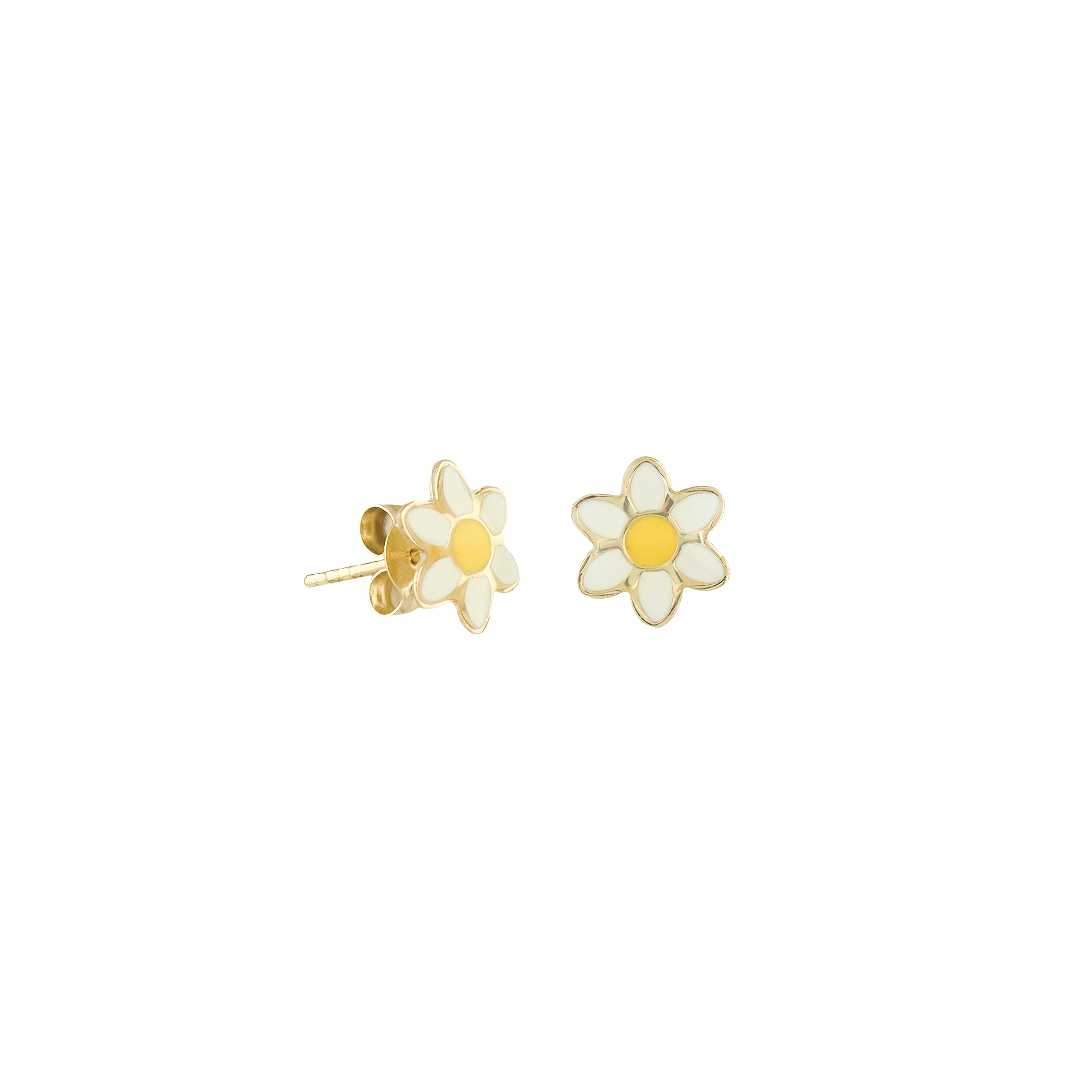 Oopsie Daisy Gold Stud Earrings